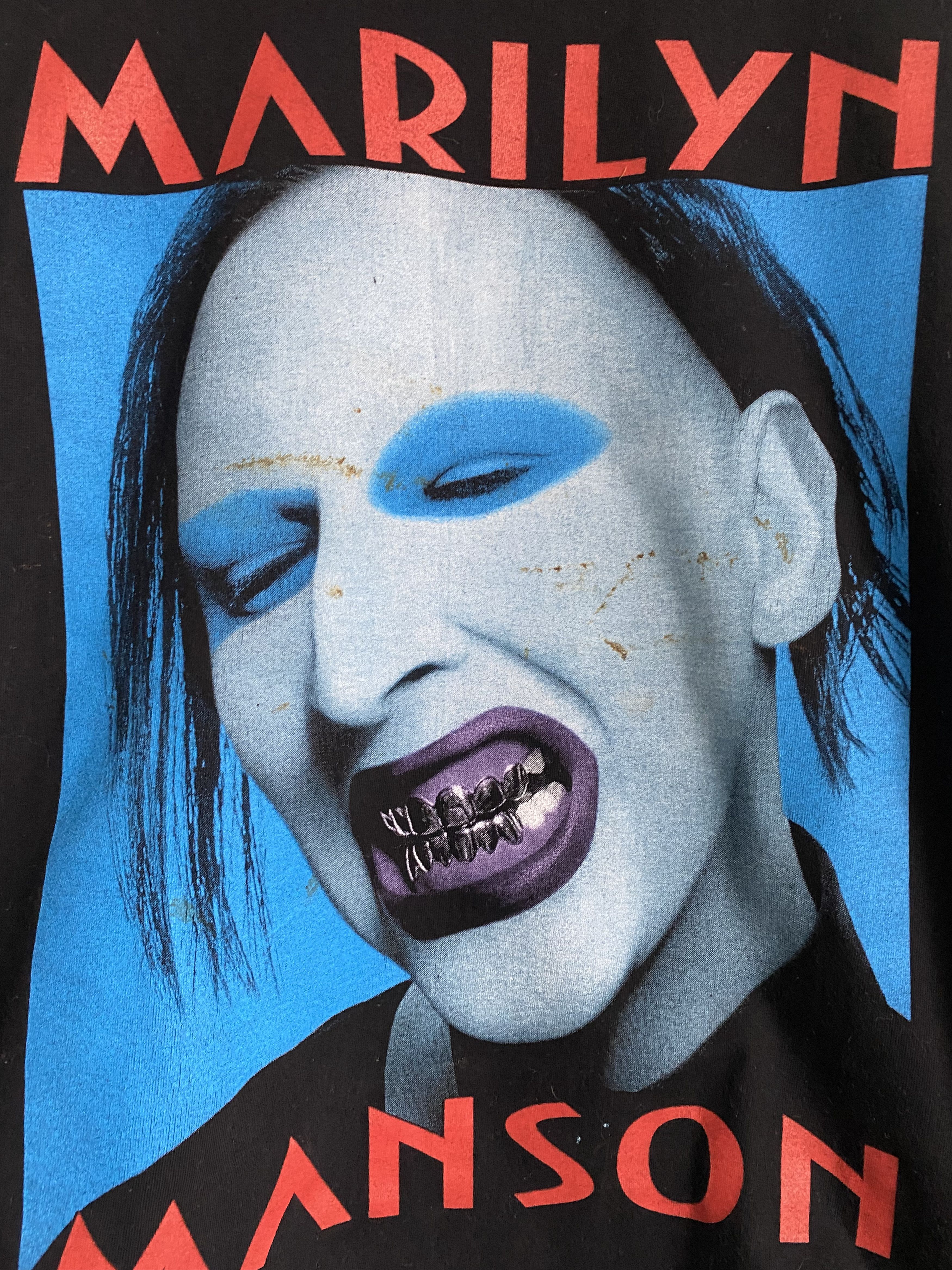 トップス GOLDEN AGE OF GROTESQUE Vintage Marilyn Manson golden age of grotesque t-shirt