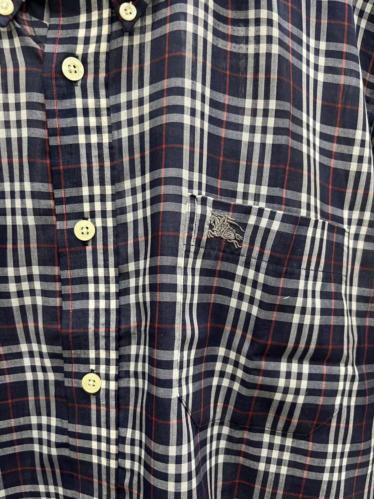 Burberry Vintage Burberry Nova Check Shirt Size US M / EU 48-50 / 2 - 5 Thumbnail