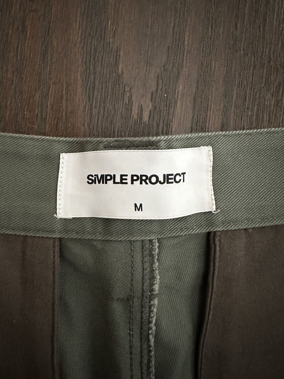 SIMPLE PROJECT Simple Project Cotton Wide Trousers Size US 30 / EU 46 - 6 Thumbnail