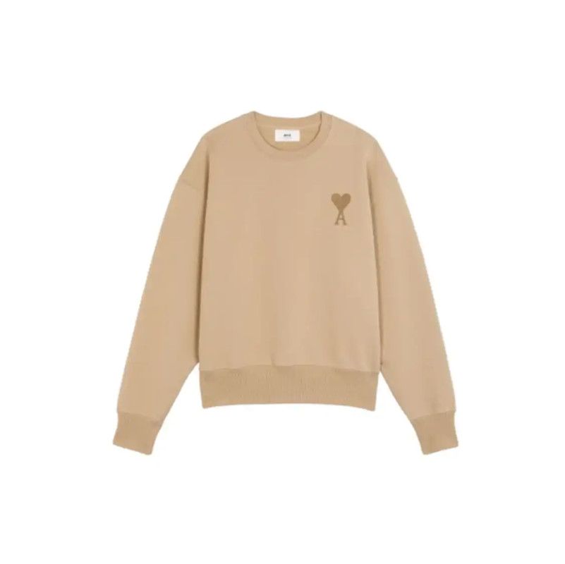 AMI AMI Beige Men's Sweatshirt 0089 Size US L / EU 52-54 / 3 - 1 Thumbnail