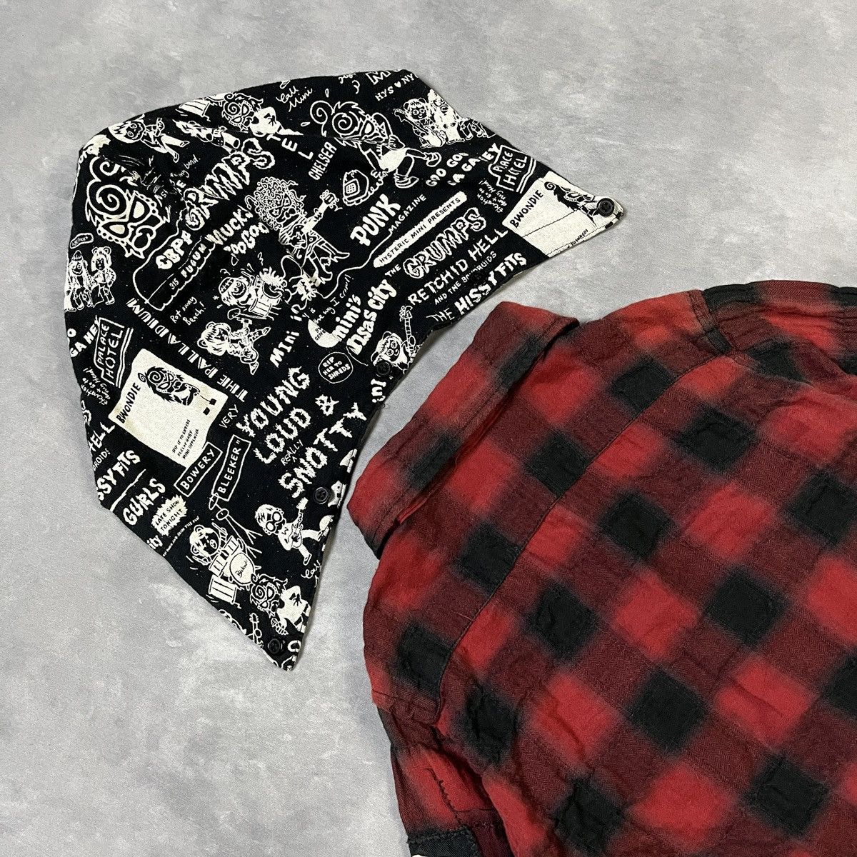 Hysteric Glamour Hysteric Glamour NY Punk Hooded Flannel Size US XXS / EU 40 - 12 Thumbnail