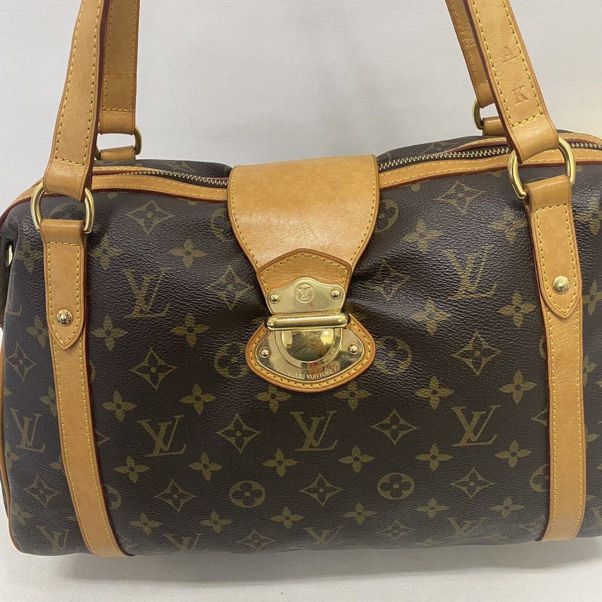Louis Vuitton AUTHENTIC LOUIS VUITTON MONOGRAM STRESA PM TOTE BAG Size ONE SIZE - 7 Thumbnail
