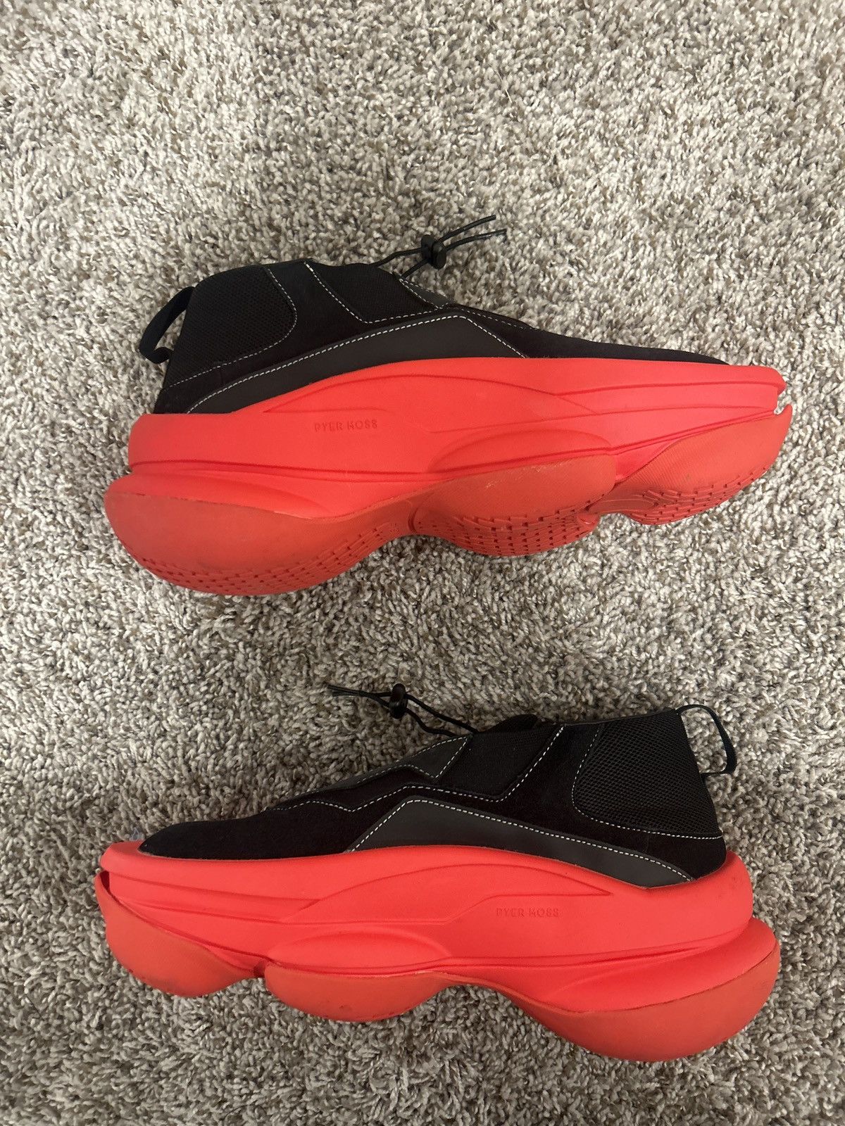 Designer × Pyer Moss × Reebok Pyer Moss Sculpt Black Blue | Grailed