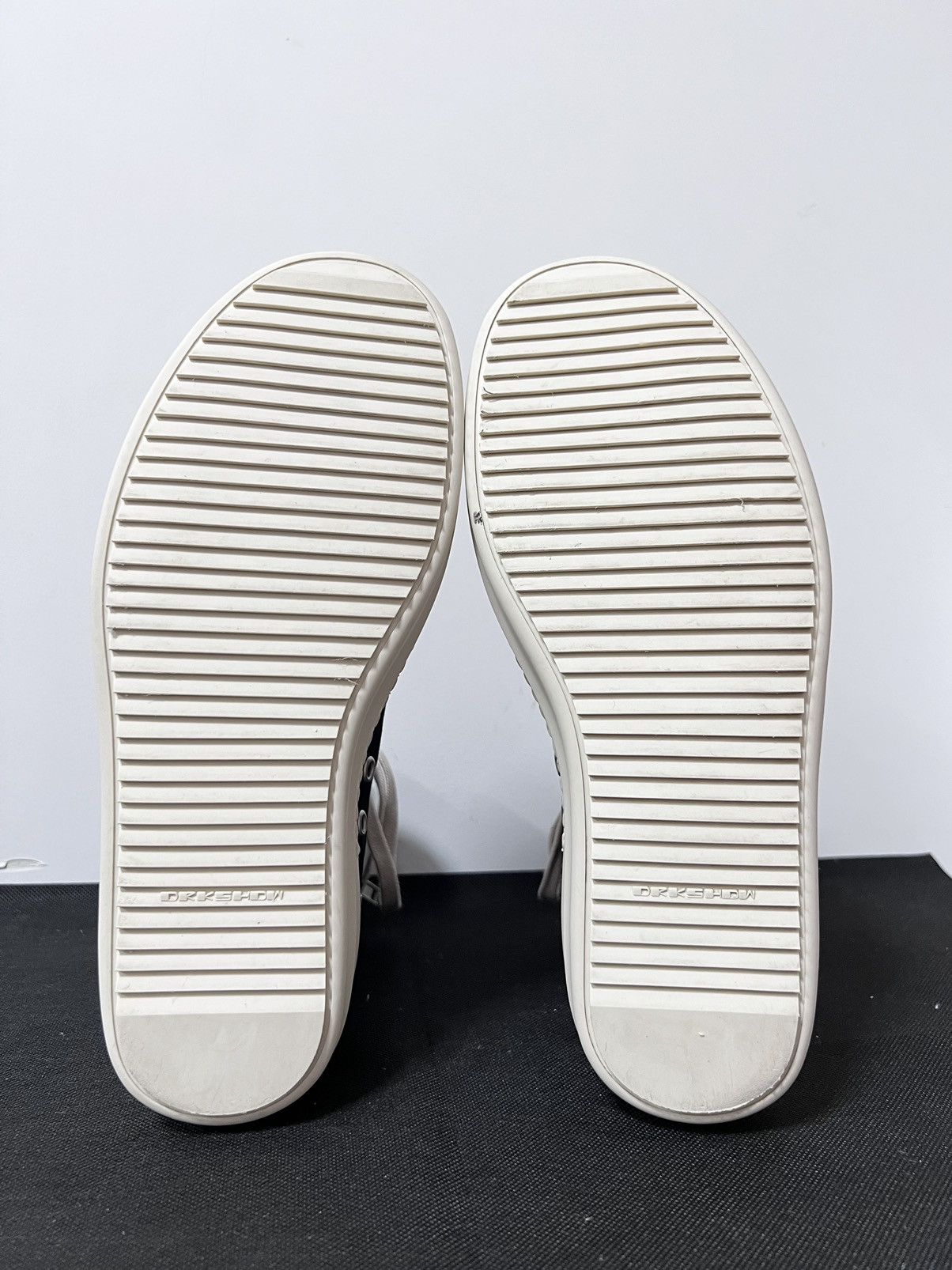 Rick Owens Drkshdw Rick owens drkshdw ramones high top sneakers sz 40 Size US 7 / EU 40 - 10 Thumbnail