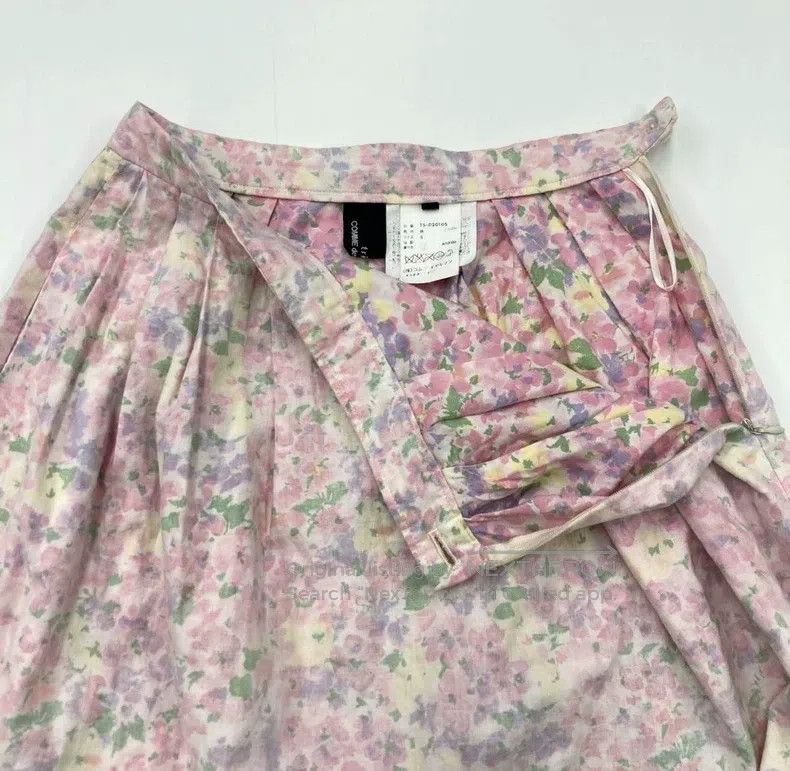 Comme des Garcons Comme Des Garcons Pink Floral Print Jacket Long Skirt Set Size M / US 6-8 / IT 42-44 - 7 Thumbnail