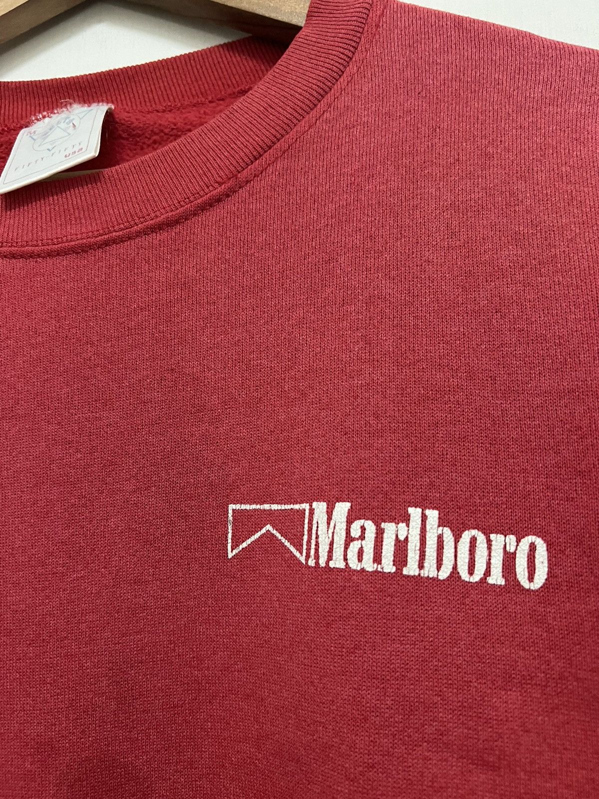 Marlboro VINTAGE MARLBORO RACING TEAM CREWNECK SWEATSHIRT Size US M / EU 48-50 / 2 - 4 Thumbnail
