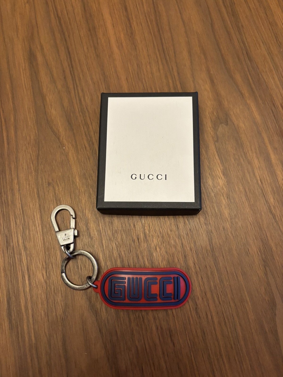 Gucci Gucci rubber keychain barley used includes box Size ONE SIZE - 1 Thumbnail