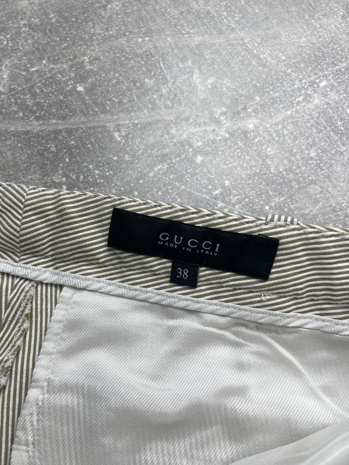 Gucci Gucci Archives Frida Giannini Era Flared Striped Pants Size 26" / US 2 / IT 38 - 12 Thumbnail