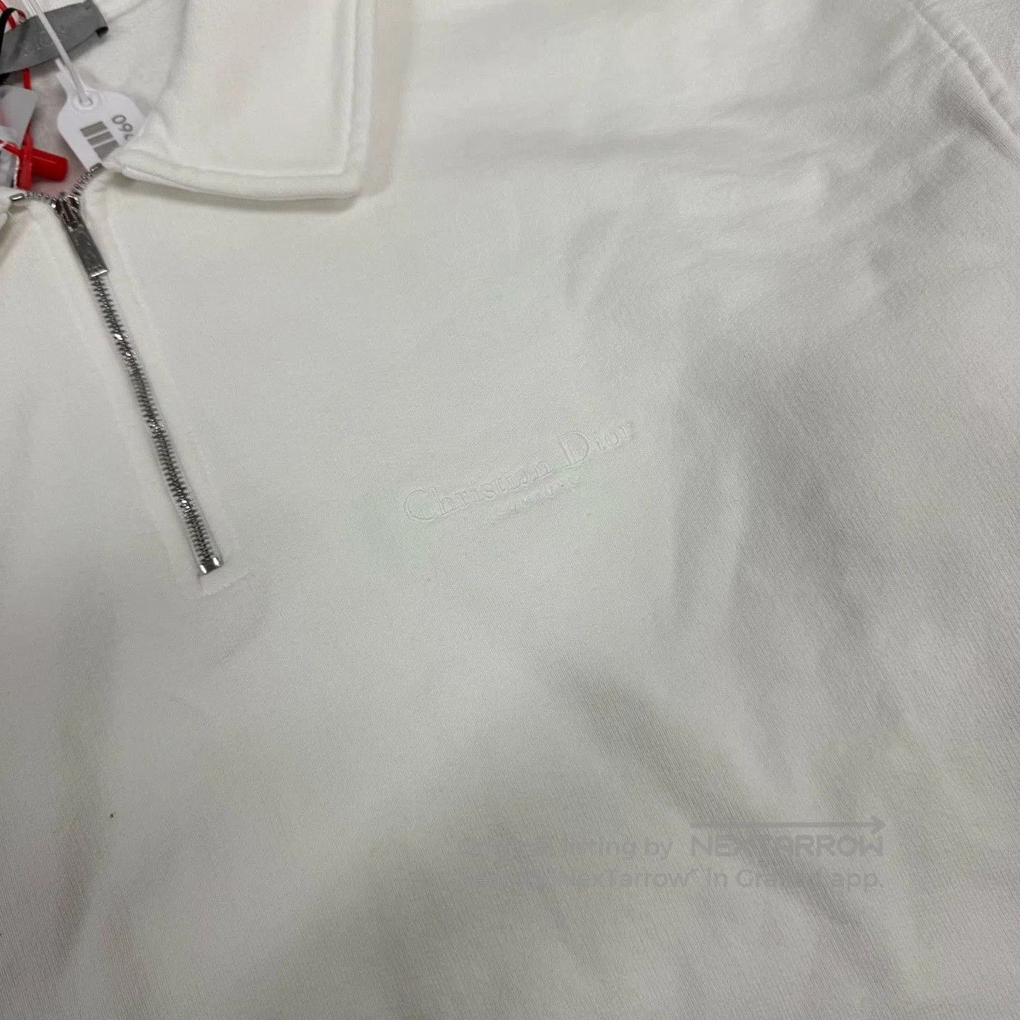 Dior Dior Embroidered Polo Collar Long Sleeve Sweatshirt. Size US M / EU 48-50 / 2 - 5 Thumbnail