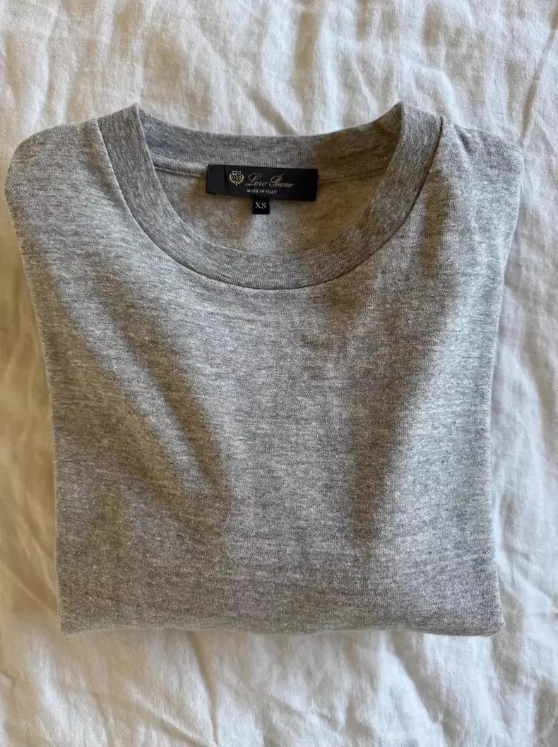 Loro Piana LORO PIANA Women's T-shirt, XS size Size XS / US 0-2 / IT 36-38 - 2 Thumbnail