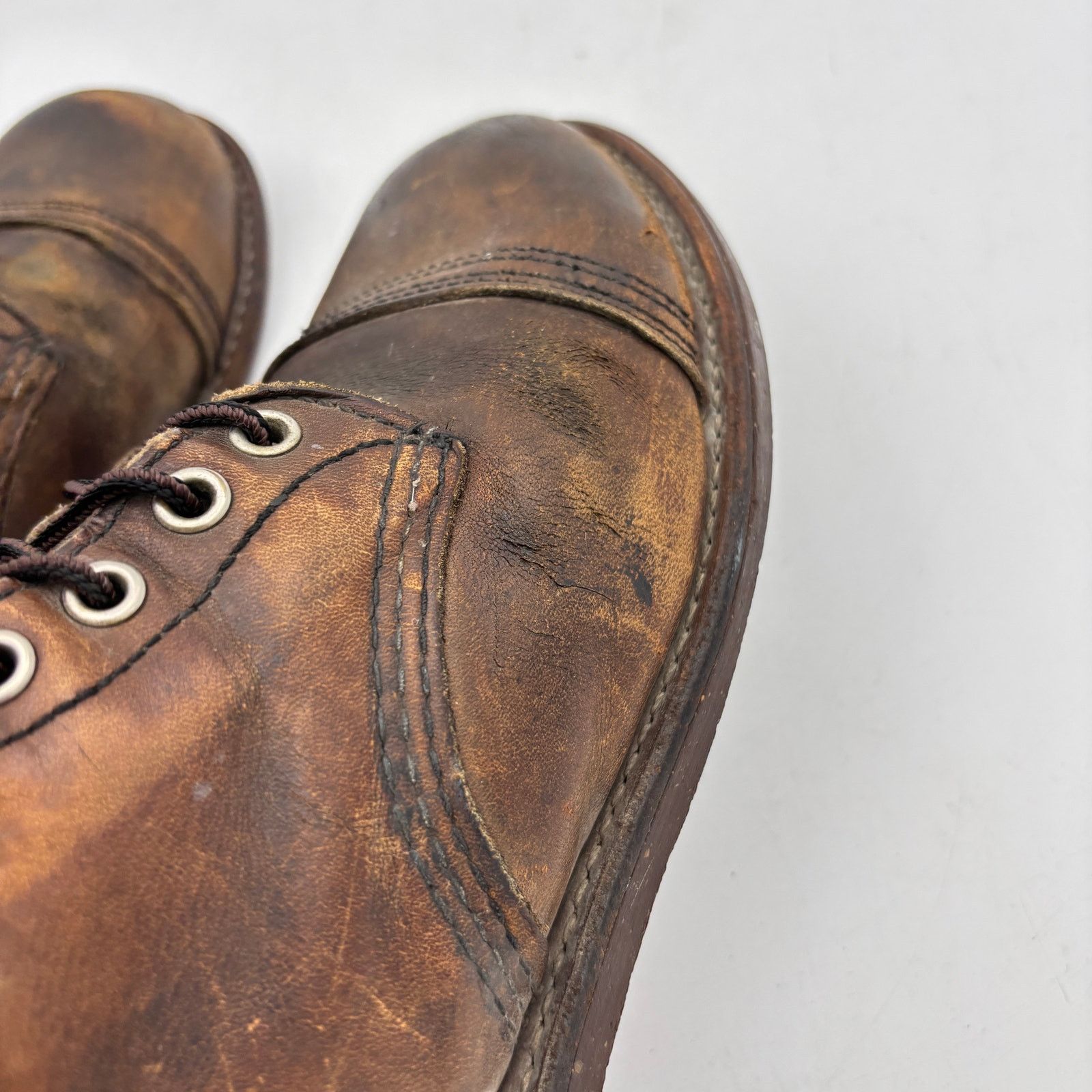 Red Wing Red Wing 8111 Heritage Iron Ranger 6" Work Boots Men's 7.5D Size US 7.5 / EU 40-41 - 12 Thumbnail
