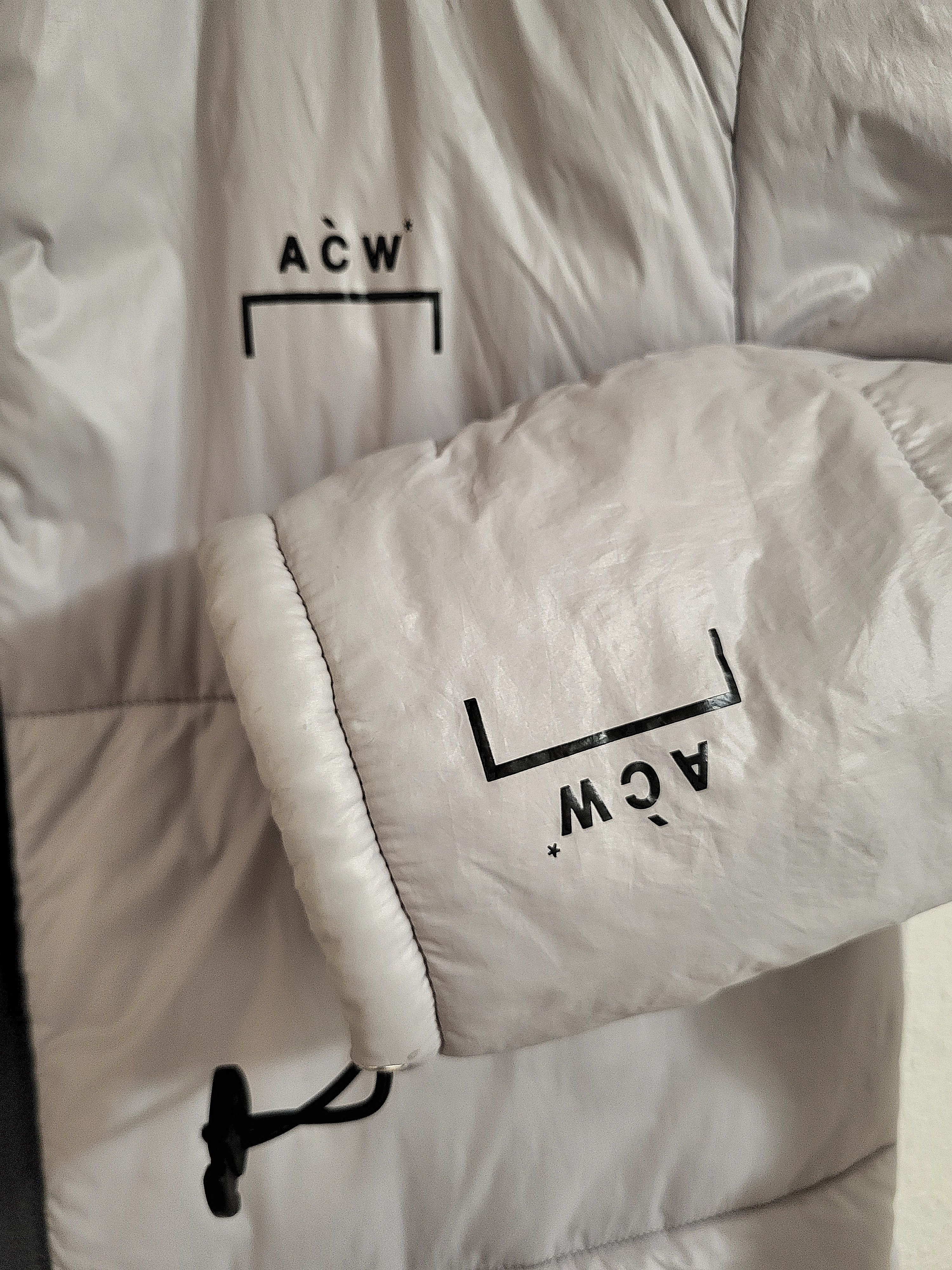 A-COLD-WALL* A Cold Wall* Logo Quilted Light Grey Puffer Size US S / EU 44-46 / 1 - 4 Thumbnail