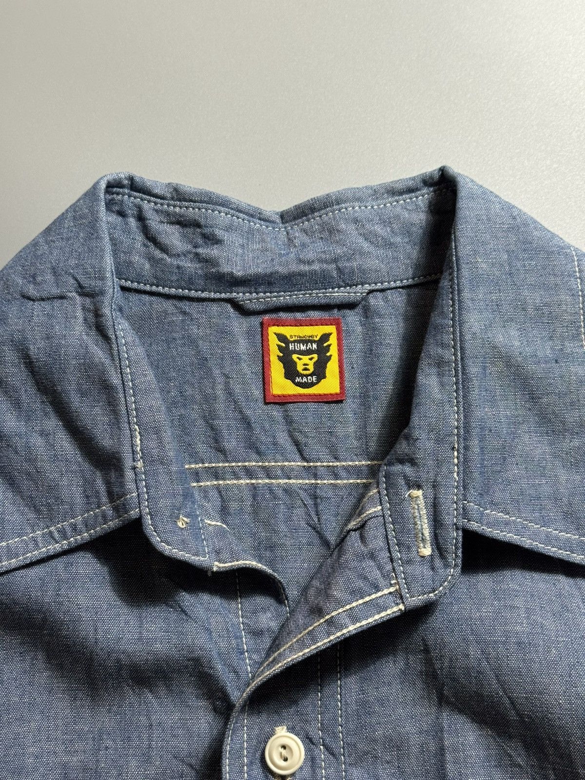 Human Made Human Made - Chambray Button Up L/s Size US M / EU 48-50 / 2 - 7 Thumbnail