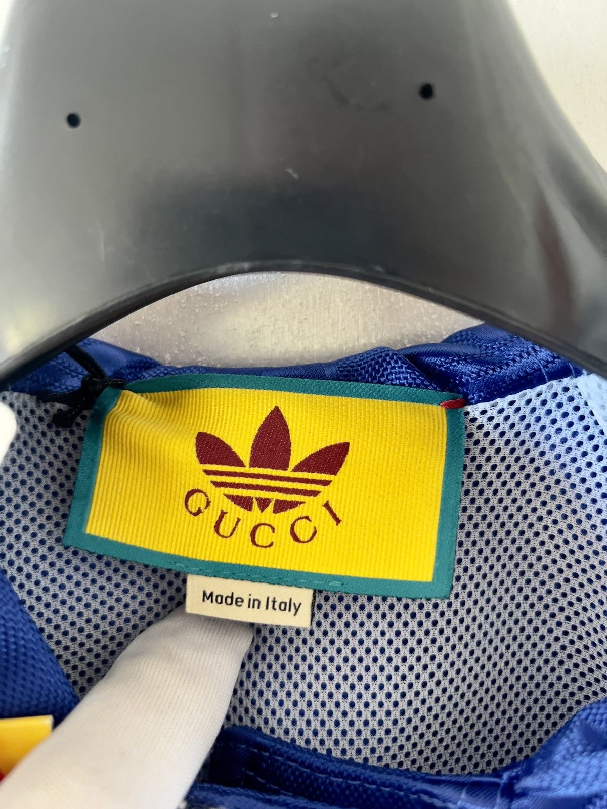 Adidas × Gucci Adidas x Gucci Blue Monogram Jacket - Iconic Collaboration Size XS / US 0-2 / IT 36-38 - 14 Thumbnail