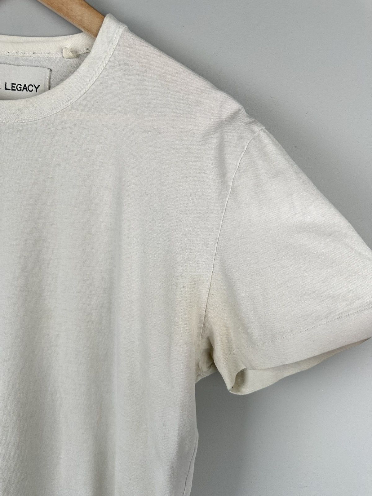 Our Legacy Our Legacy White Army Jersey Tee Size US S / EU 44-46 / 1 - 11 Thumbnail