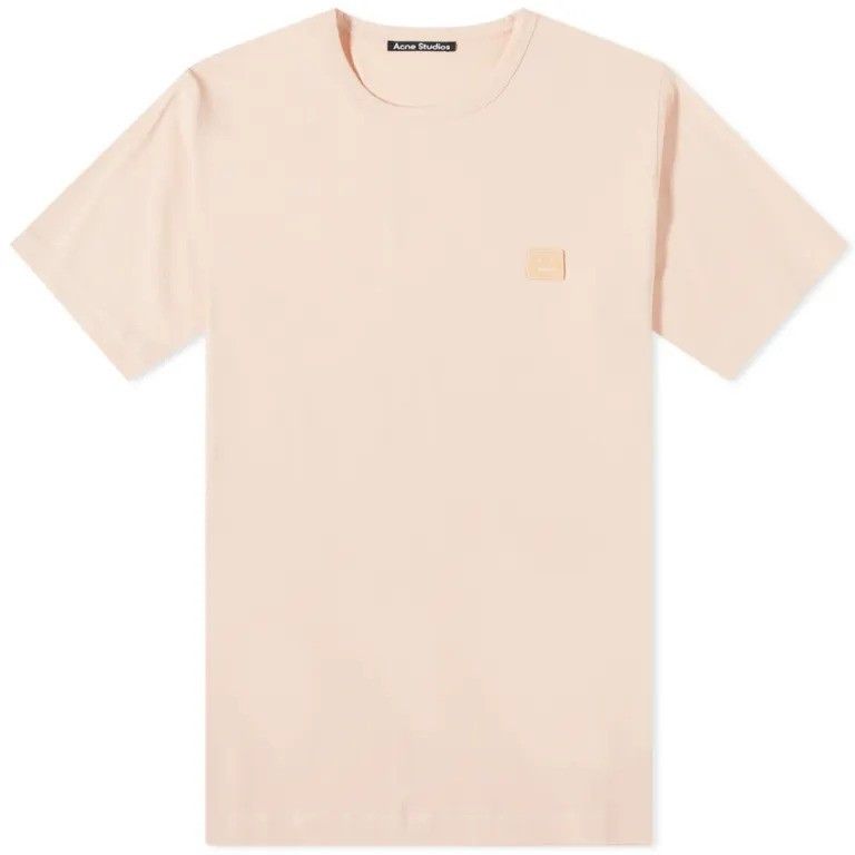 Acne Studios Acne Studios Pink Nash Face T-Shirt Tee Size US M / EU 48-50 / 2 - 1 Thumbnail