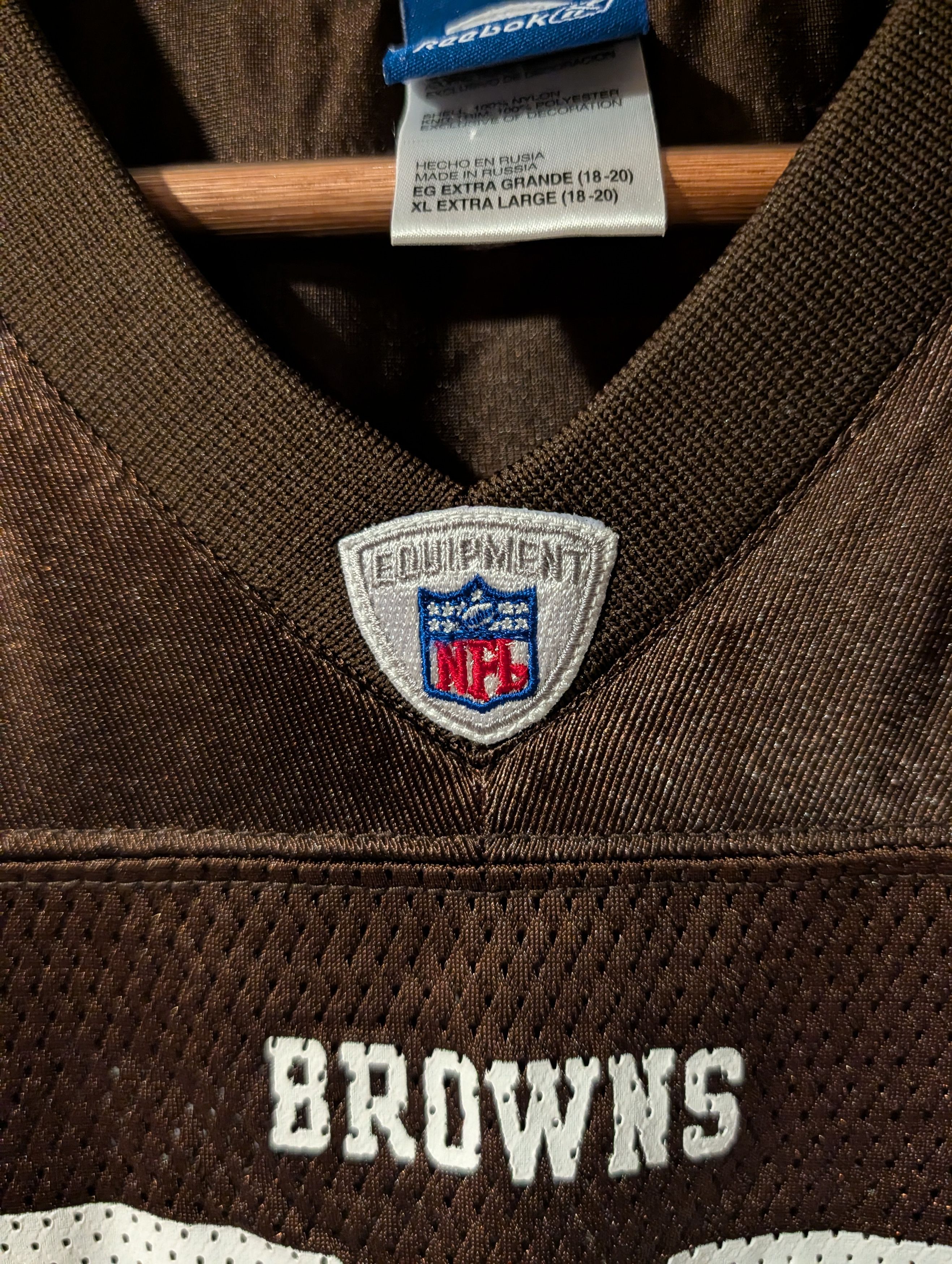 NFL VTG Cleveland Browns NFL Jersey Winslow Youth XL 18-20 Size US XL / EU 56 / 4 - 4 Thumbnail