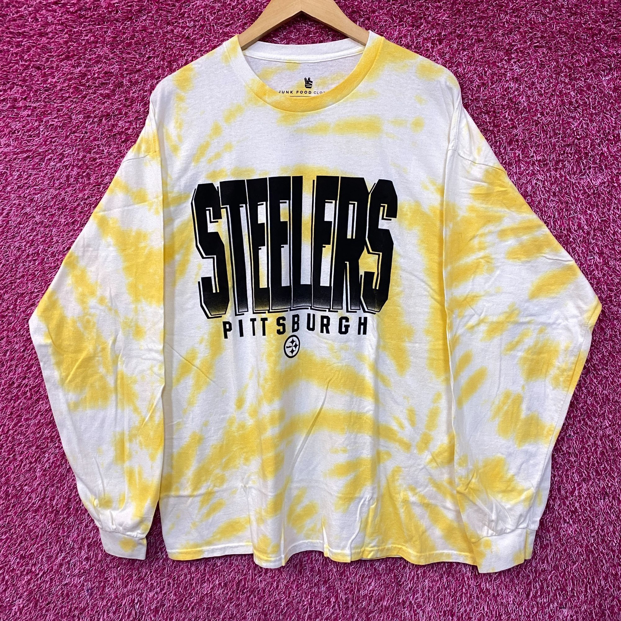 NFL NFL Franchise AFC North Pittsburgh Steelers Tie-Dye Long Sle Size US XL / EU 56 / 4 - 1 Thumbnail