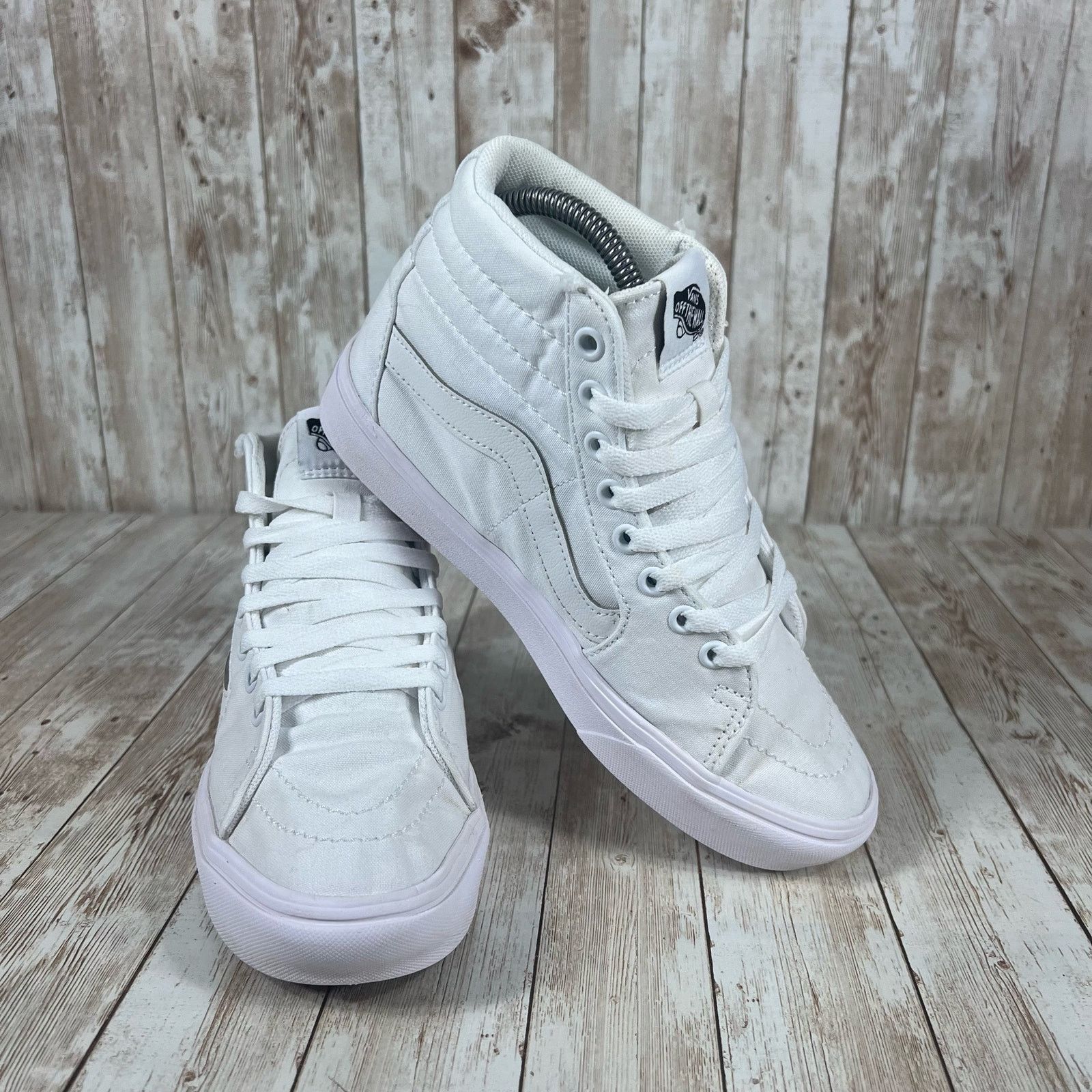 Vans Vans sk8 hi comfy Cush white white Womens 7.5 Size US 7.5 / IT 37.5 - 6 Thumbnail