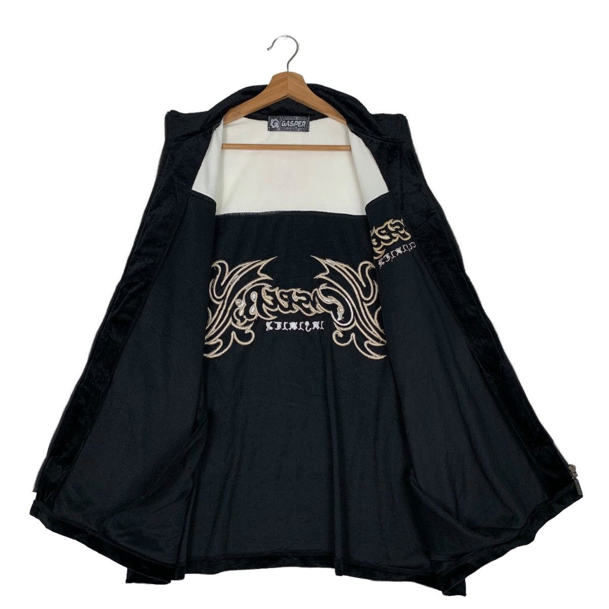 Japanese Brand GASPER Miyake Shoji Studio Big Logo Jacket #0094-C6 Size US XL / EU 56 / 4 - 12 Thumbnail