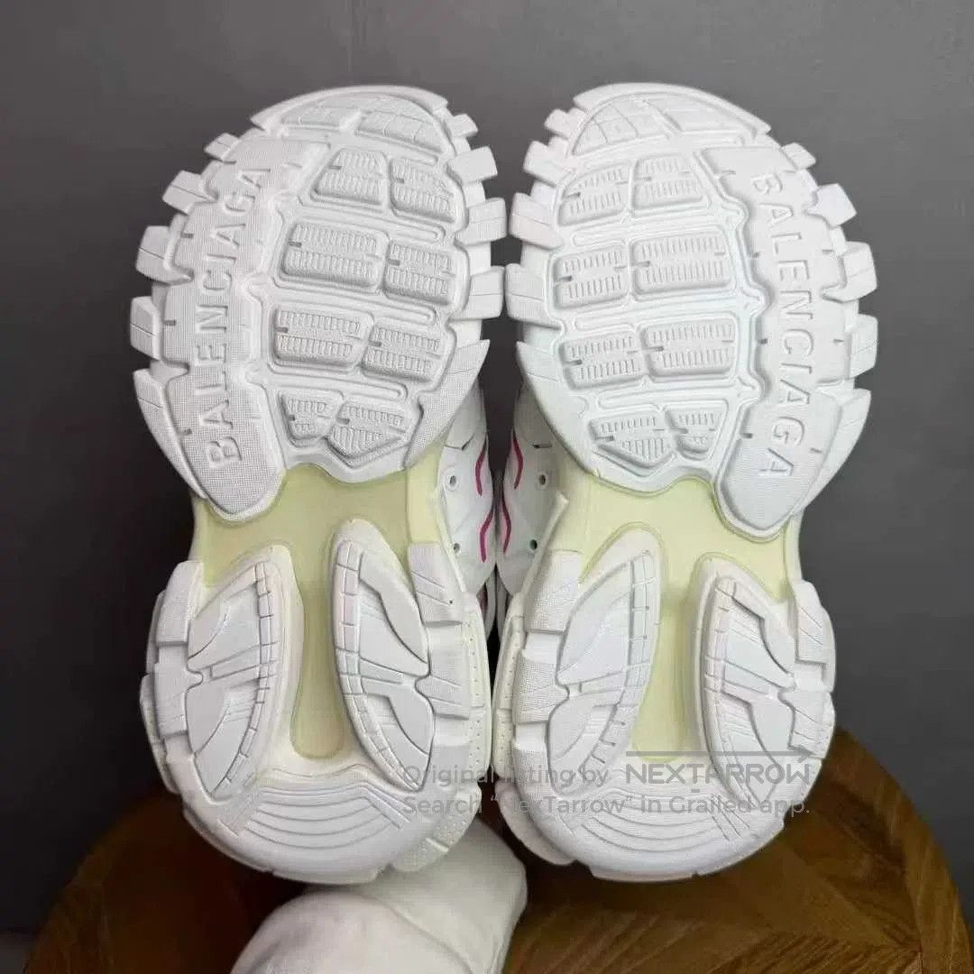 Balenciaga balenciaga track sneakers in pink and white. Size US 6 / IT 36 - 6 Thumbnail
