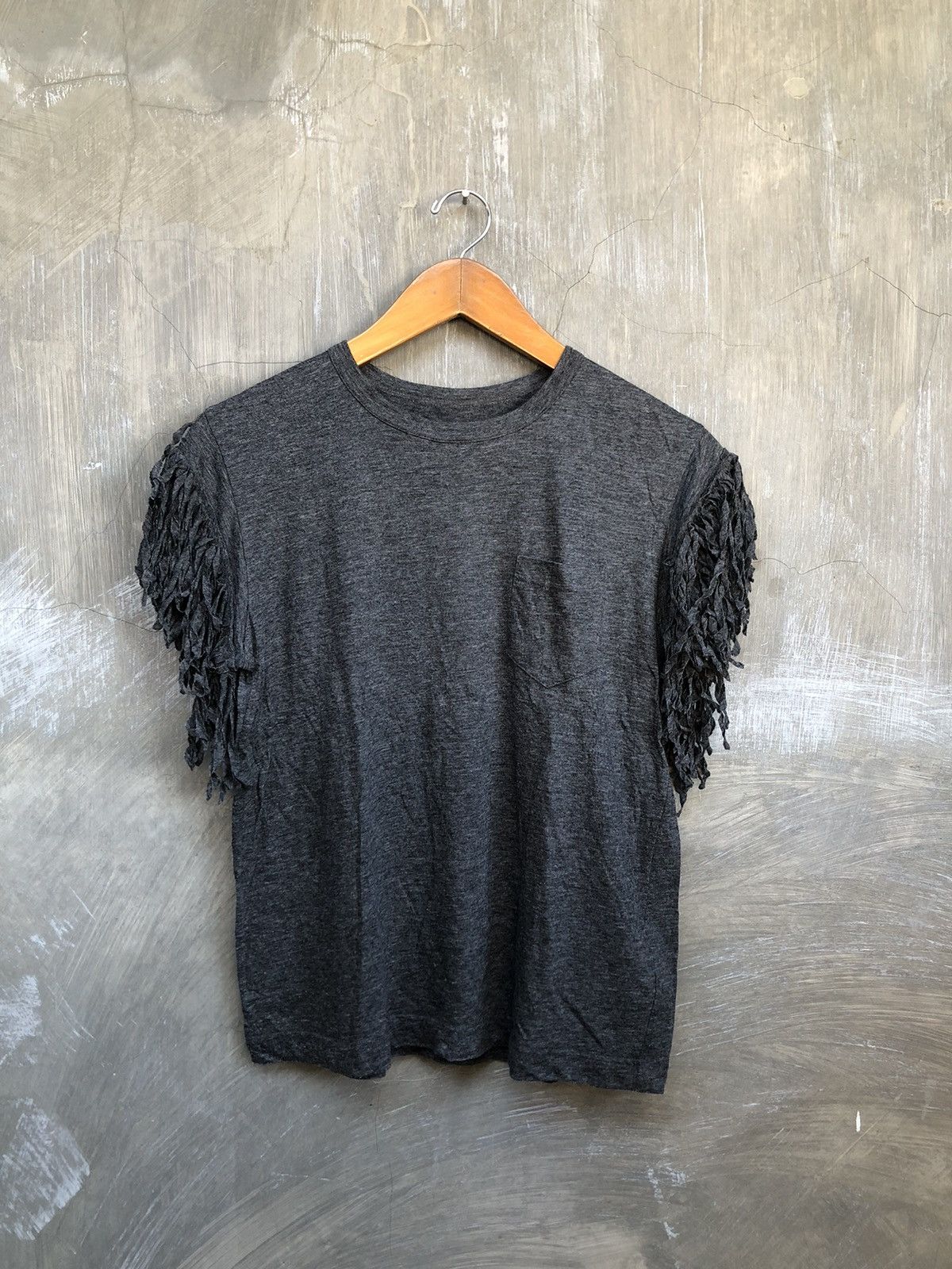 Sacai SACAI Japanese Grey T-shirt Size M / US 6-8 / IT 42-44 - 3 Thumbnail