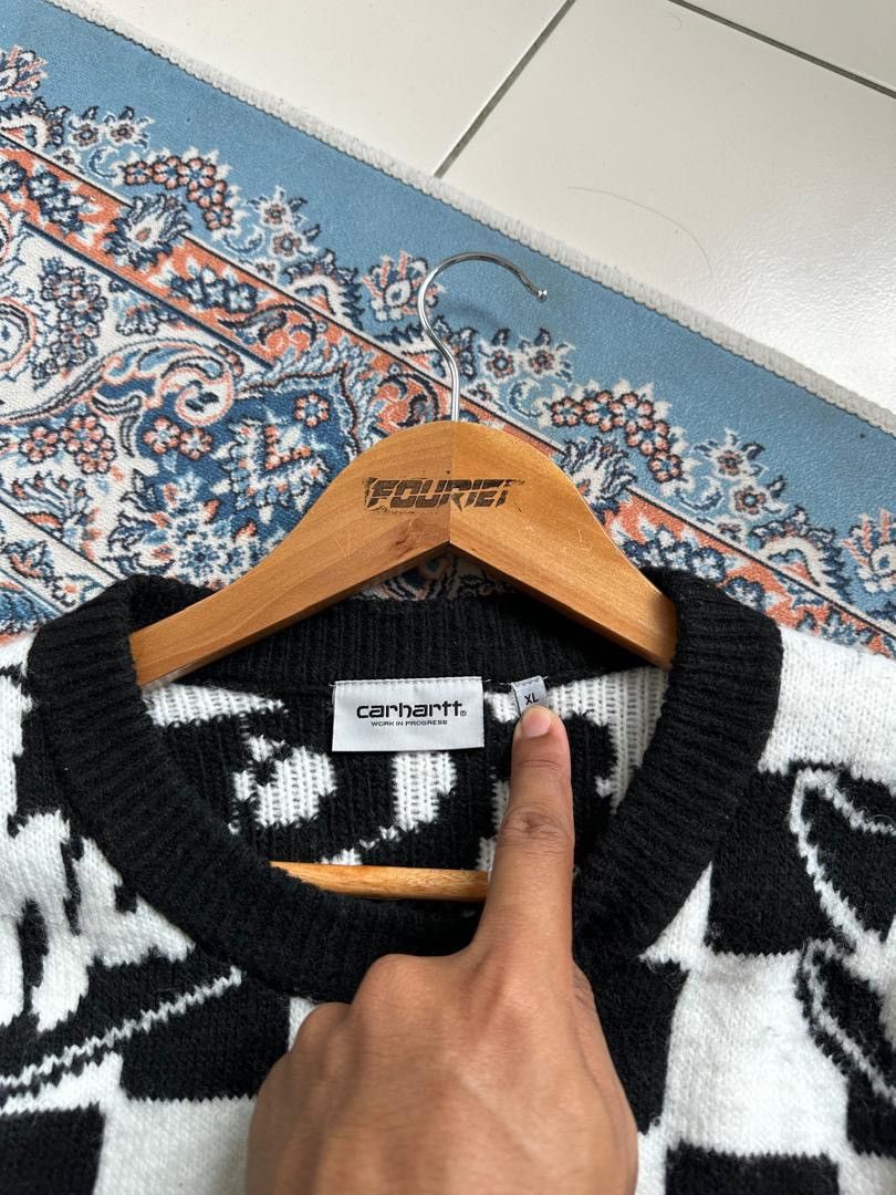 Carhartt × Carhartt Wip CARHARTT JOYRIDES SWEATER WOOL KNIT Size US XL / EU 56 / 4 - 5 Thumbnail