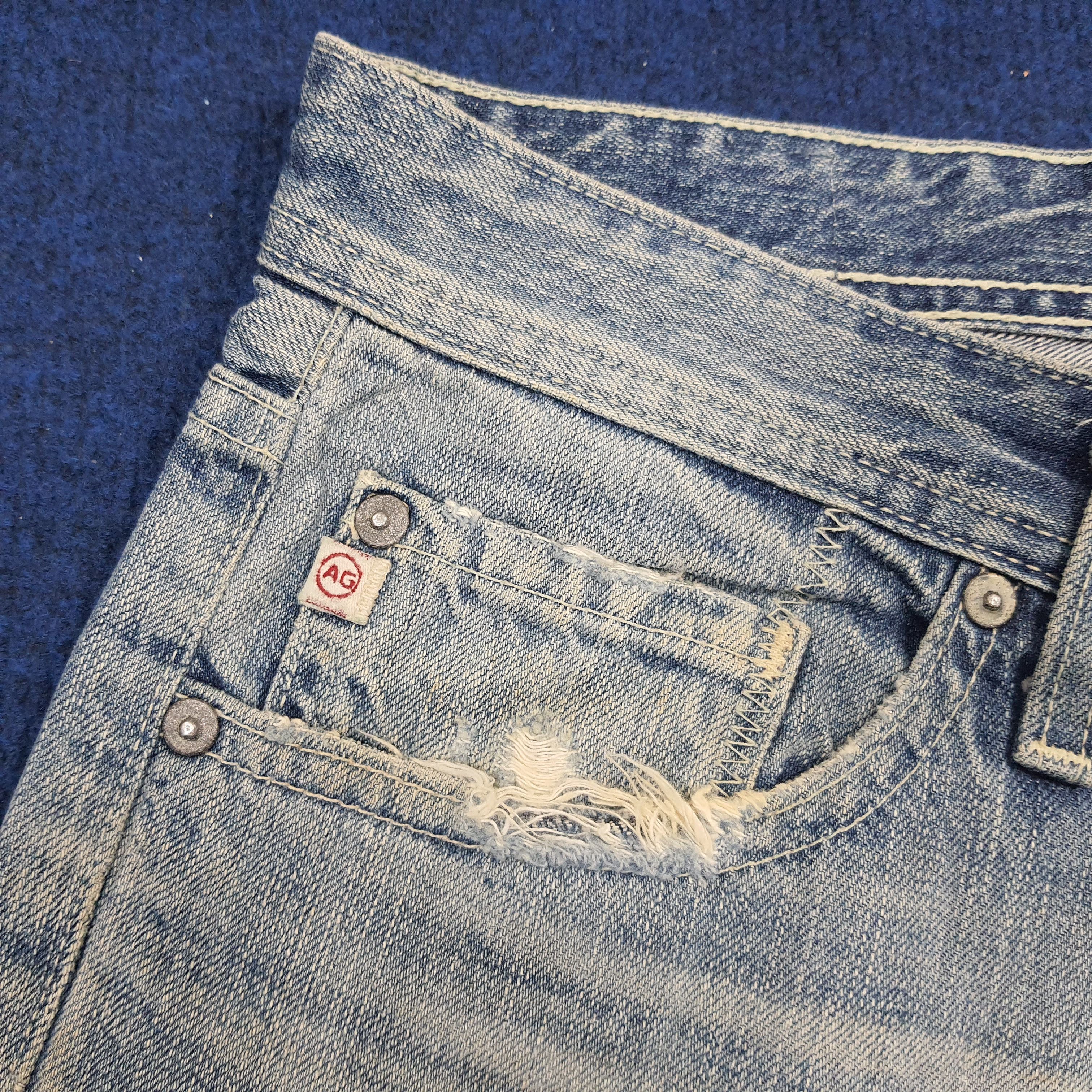 AG Adriano Goldschmied × Designer × Vintage Vintage AG Adriano Goldschmied Designer Denim Pants Size US 30 / EU 46 - 14 Thumbnail