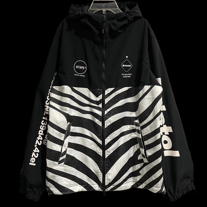 Wtaps FC Bristol x Wtaps - Zebra Print - Parka Jacket | Grailed