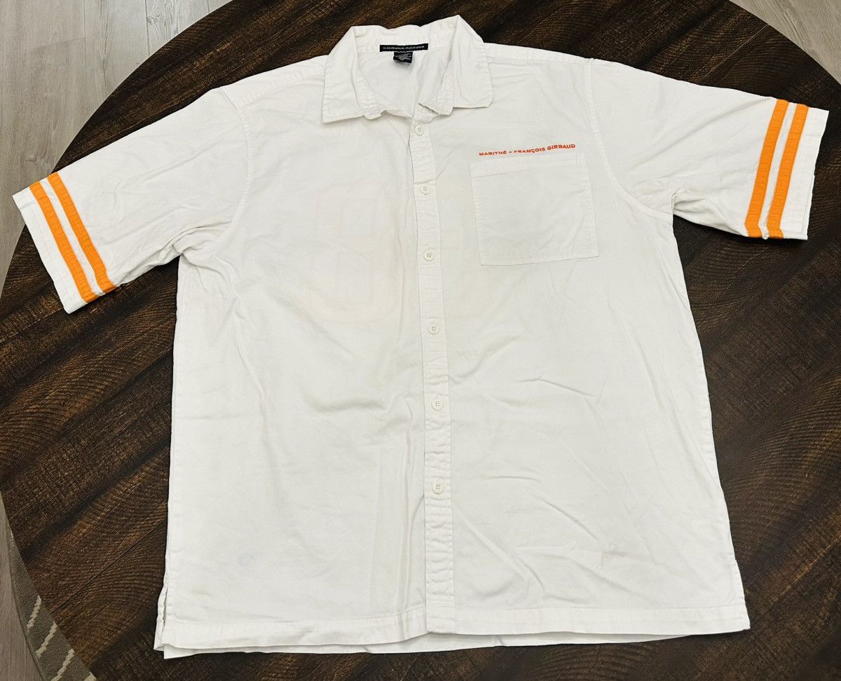Marithe + Francois Girbaud Vintage Marithe Francois Girbaud Button Down Shirt Men's XL Size US XL / EU 56 / 4 - 4 Thumbnail