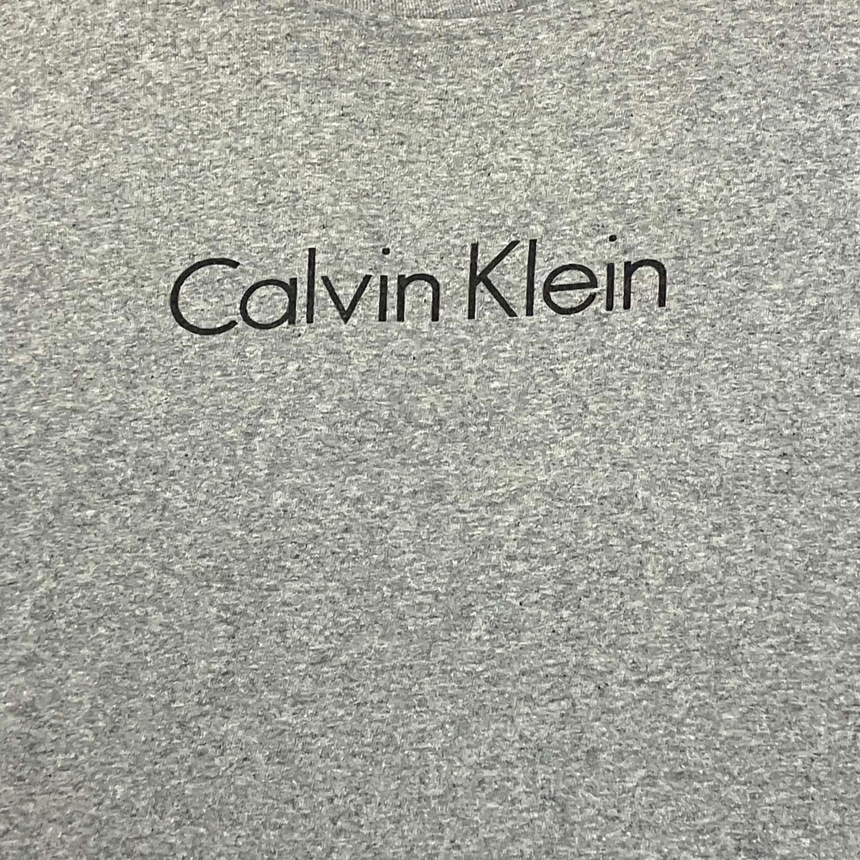 Calvin Klein Vintage Calvin Klein Shirt Medium Grey Spell Out Logo 90s 00s Size US M / EU 48-50 / 2 - 2 Thumbnail
