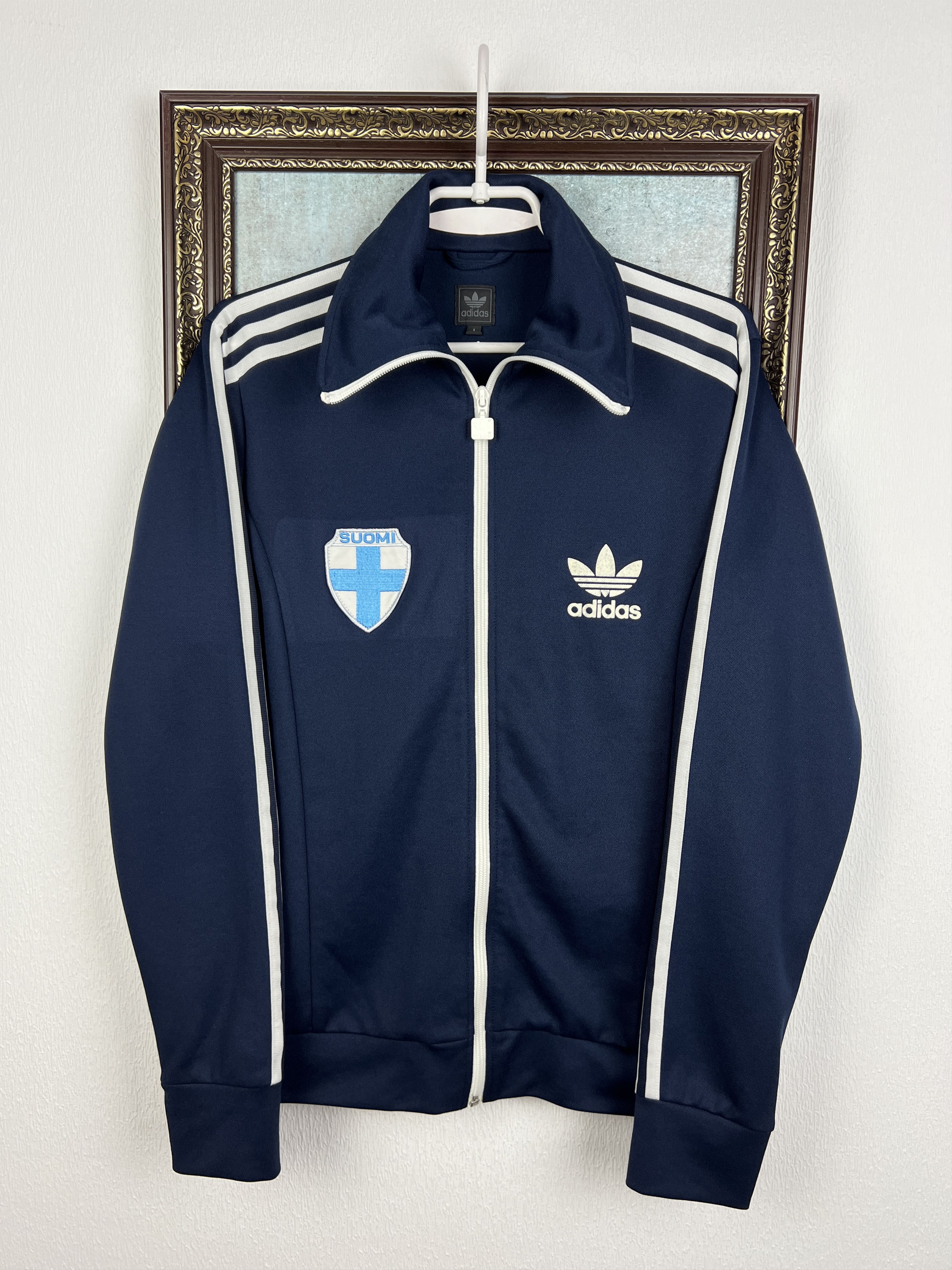 Adidas Adidas Originals Finland Jacket National Team Track Top Size US S / EU 44-46 / 1 - 1 Thumbnail