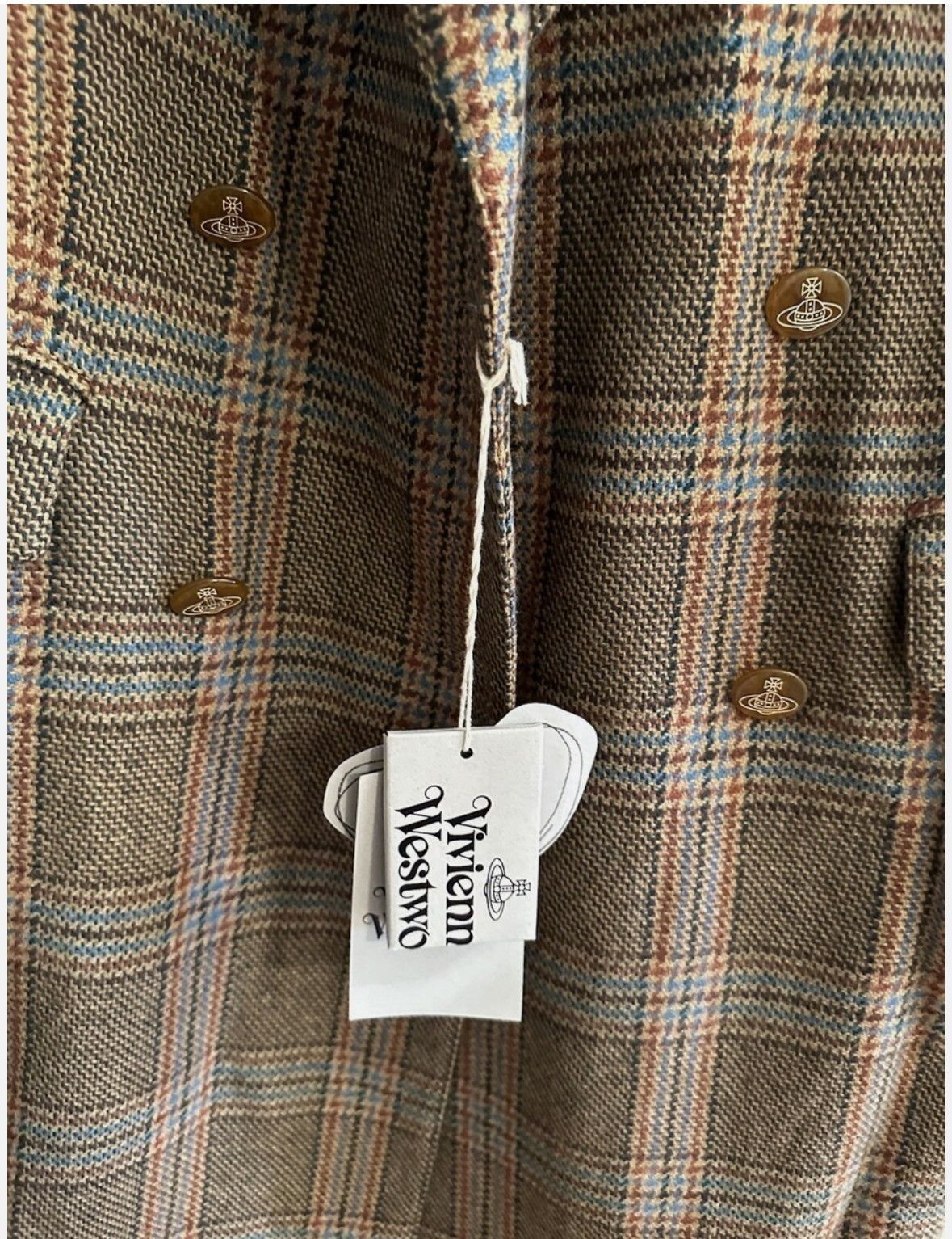 Vivienne Westwood Vivienne Westwood Men’s Plaid Coat Size US M / EU 48-50 / 2 - 7 Thumbnail
