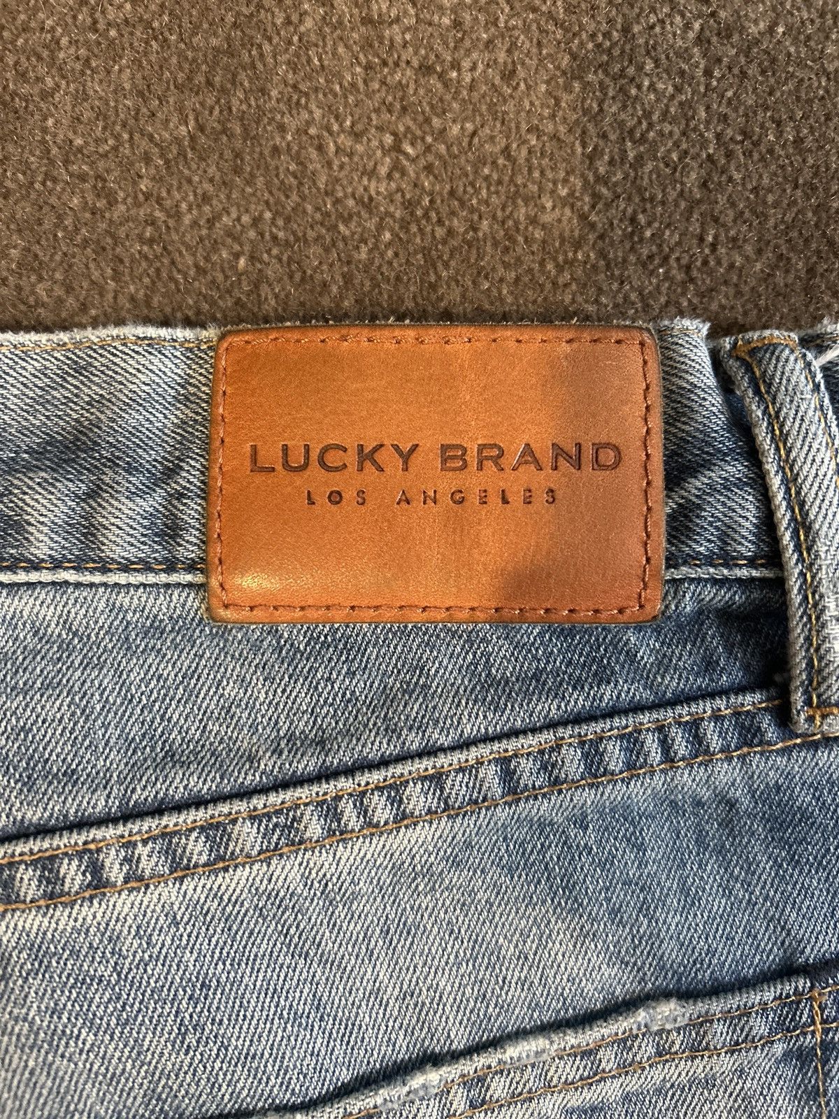 Lucky Brand Lucky Brand x GQ patchwork jeans Size US 31 - 6 Thumbnail