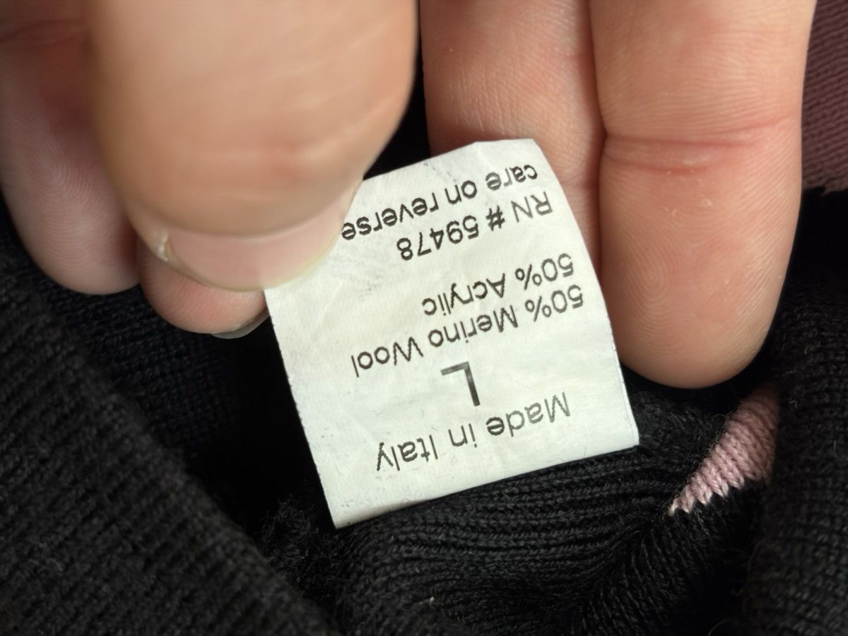 Other Coccole Sweater Abstract Geometric Merino Wool Italy Size L / US 10 / IT 46 - 6 Thumbnail