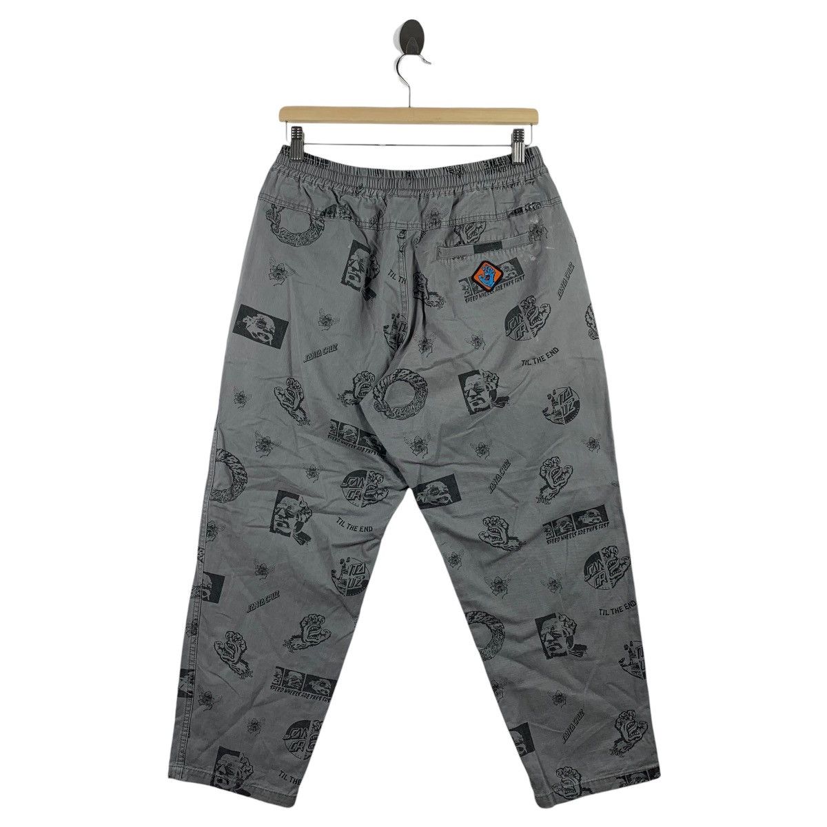 Santa Cruz Skateboards SANTA CRUZ skateboard full print pants Size US 30 / EU 46 - 4 Thumbnail