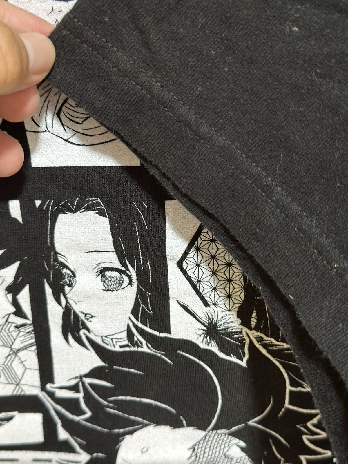 Anime × Japanese Brand × Vintage Vintage Kimetsu No Yaiba Anime Faded Tee Size US XL / EU 56 / 4 - 5 Thumbnail