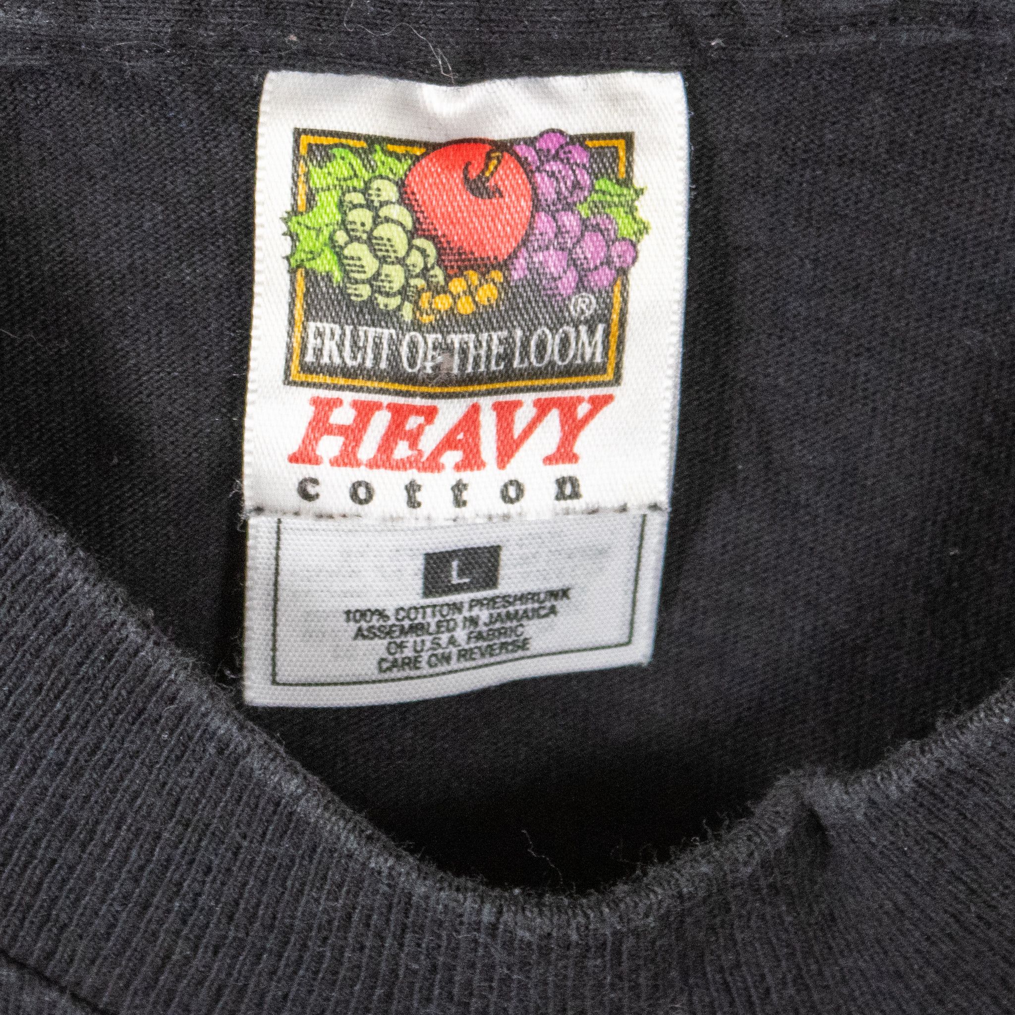 Fruit Of The Loom Vintage 1990s Call Me Bek Band Rock Tee’s Black Tee Size US M / EU 48-50 / 2 - 5 Thumbnail