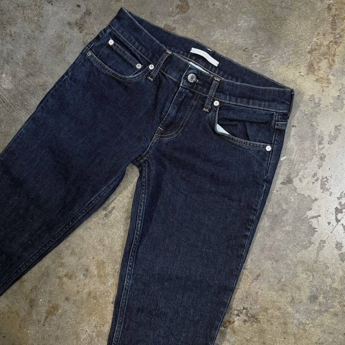 Helmut Lang HELMUT LANG LOW RISE SKINNY JEANS - BLUE - 27 Size 27" / US 4 / IT 40 - 2 Thumbnail