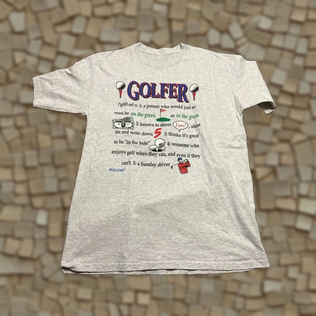 Soffe VTG Soffes Choice Shirt Men T-Shirt Short Sleeve Crew Neck Gray Size L Funny Golf Definition 90s? (if applicable) Mens Size US L / EU 52-54 / 3 - 1 Thumbnail