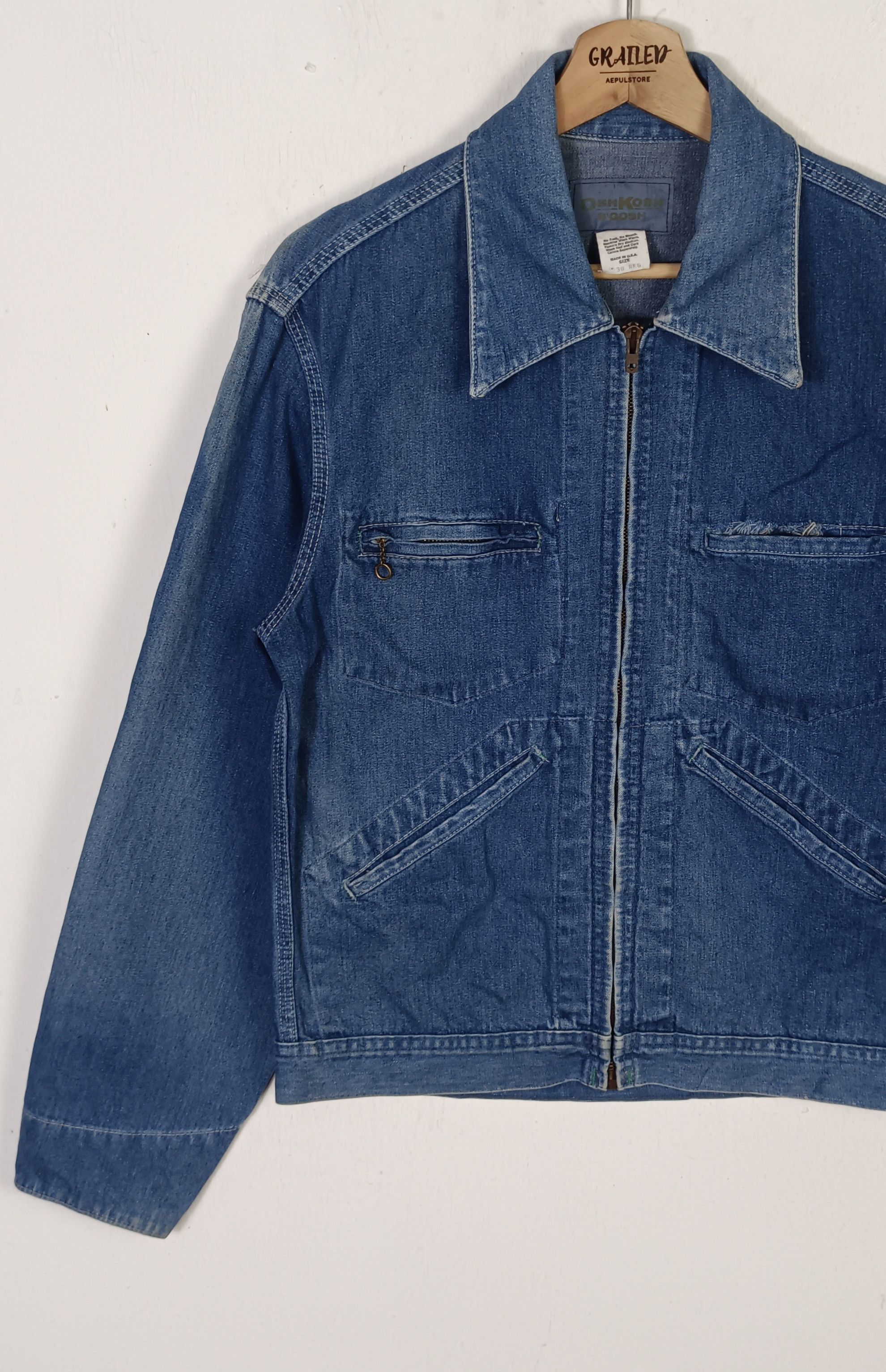 Oshkosh 70/80s Oshkosh B'GOSH Denim Jacket USA Size US M / EU 48-50 / 2 - 4 Thumbnail