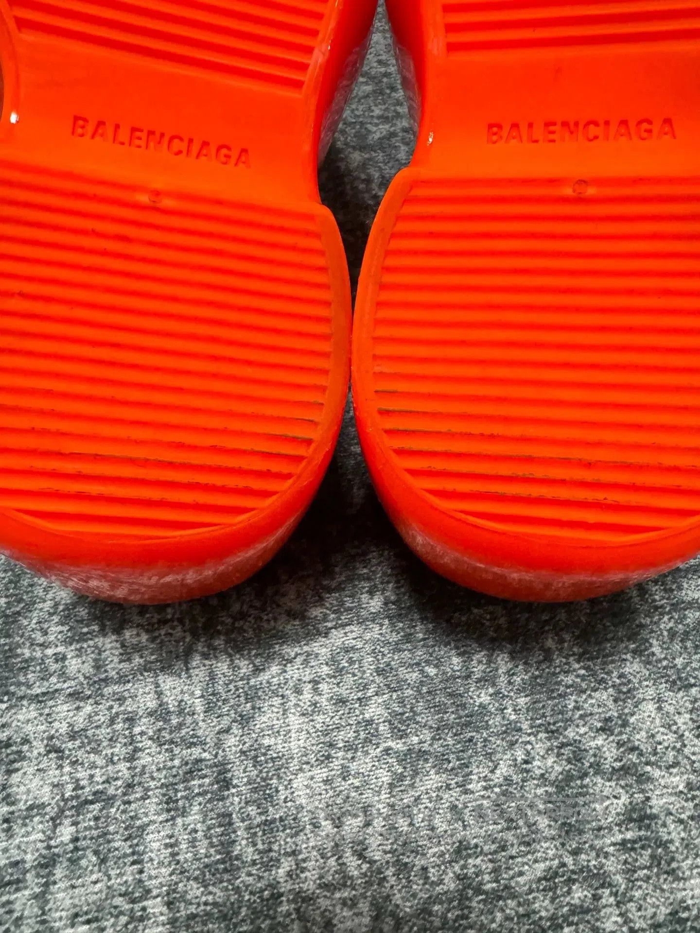 Balenciaga Balenciaga Technoclog Orange Wooden Clogs. Size US 8.5 / IT 38.5 - 3 Thumbnail