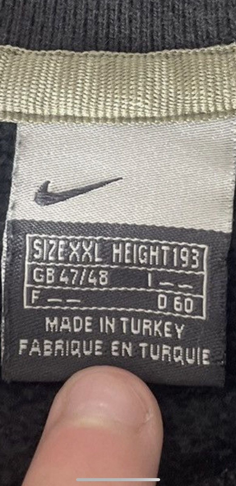 Nike × Vintage Nike vintage 2000’s rare sweatshirt Size US XL / EU 56 / 4 - 3 Thumbnail