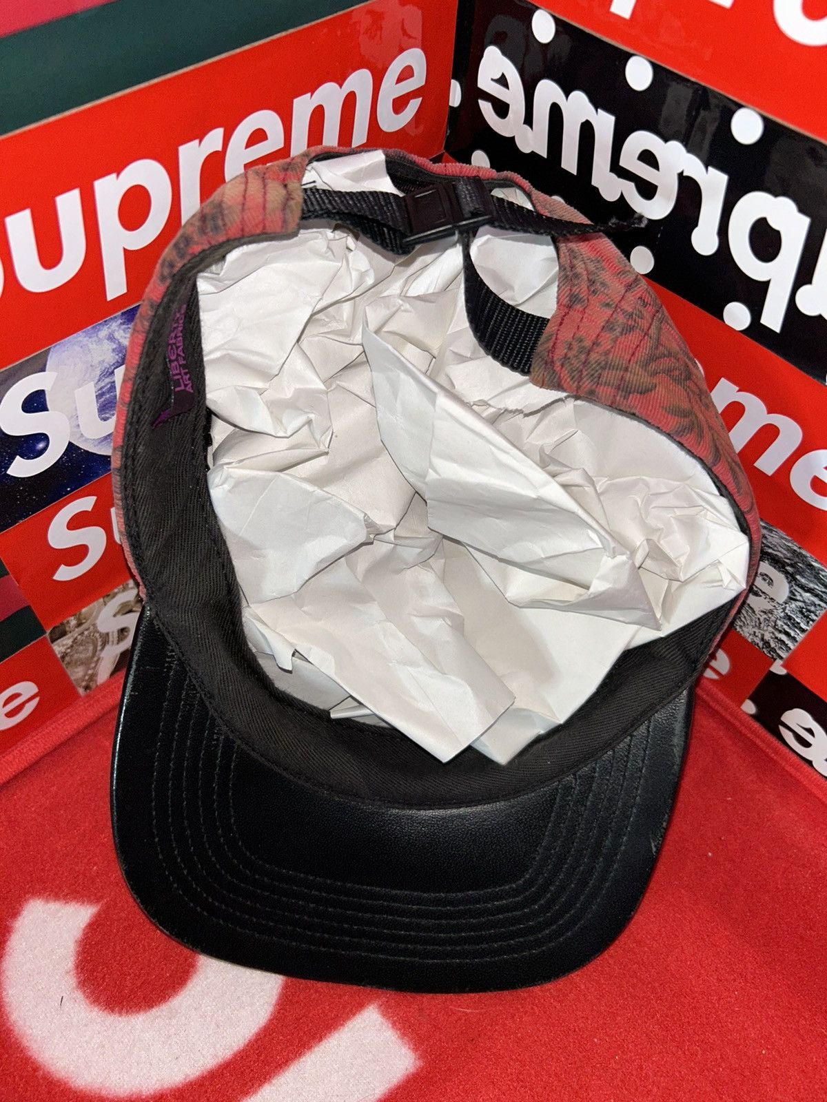 Supreme Supreme Liberty Floral Fabrics 5Panel Camp Cap SS12 RARE HAT Size ONE SIZE - 7 Thumbnail
