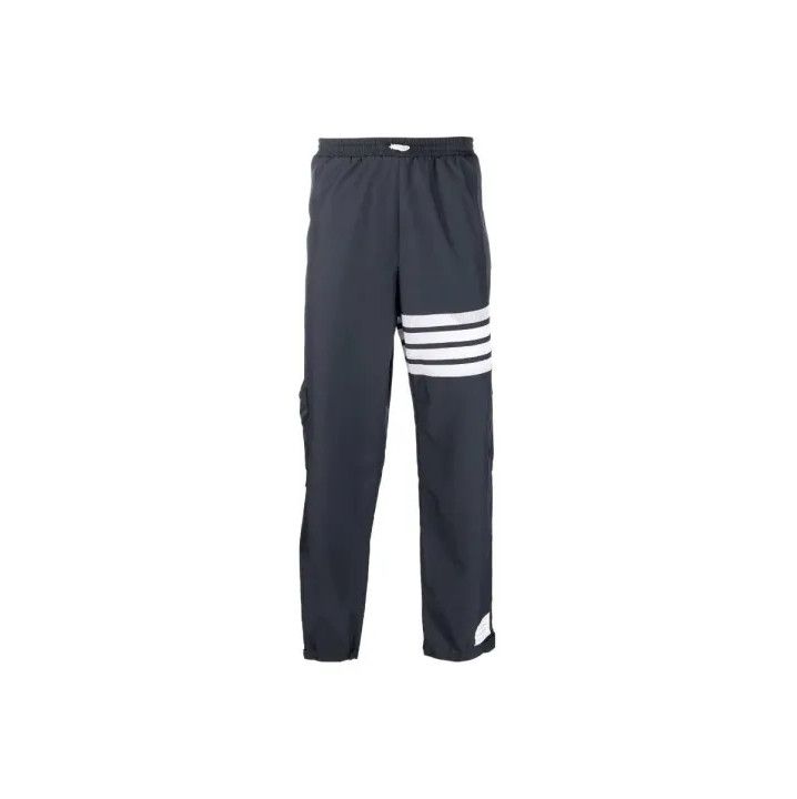 Thom Browne Thom Browne FW22 Four-Stripe Track Pants Size US 34 / EU 50 - 1 Thumbnail