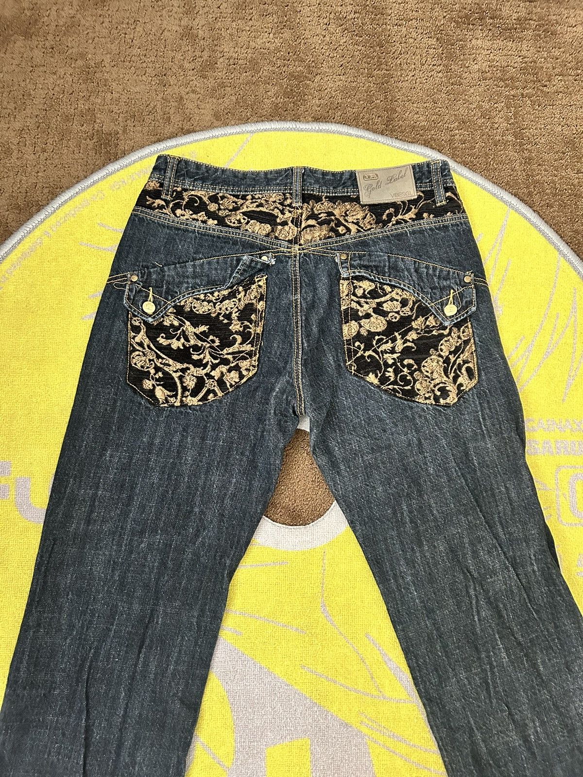 Ecko Unltd. × Southpole y2k gold label jeans Size US 34 / EU 50 - 1 Thumbnail