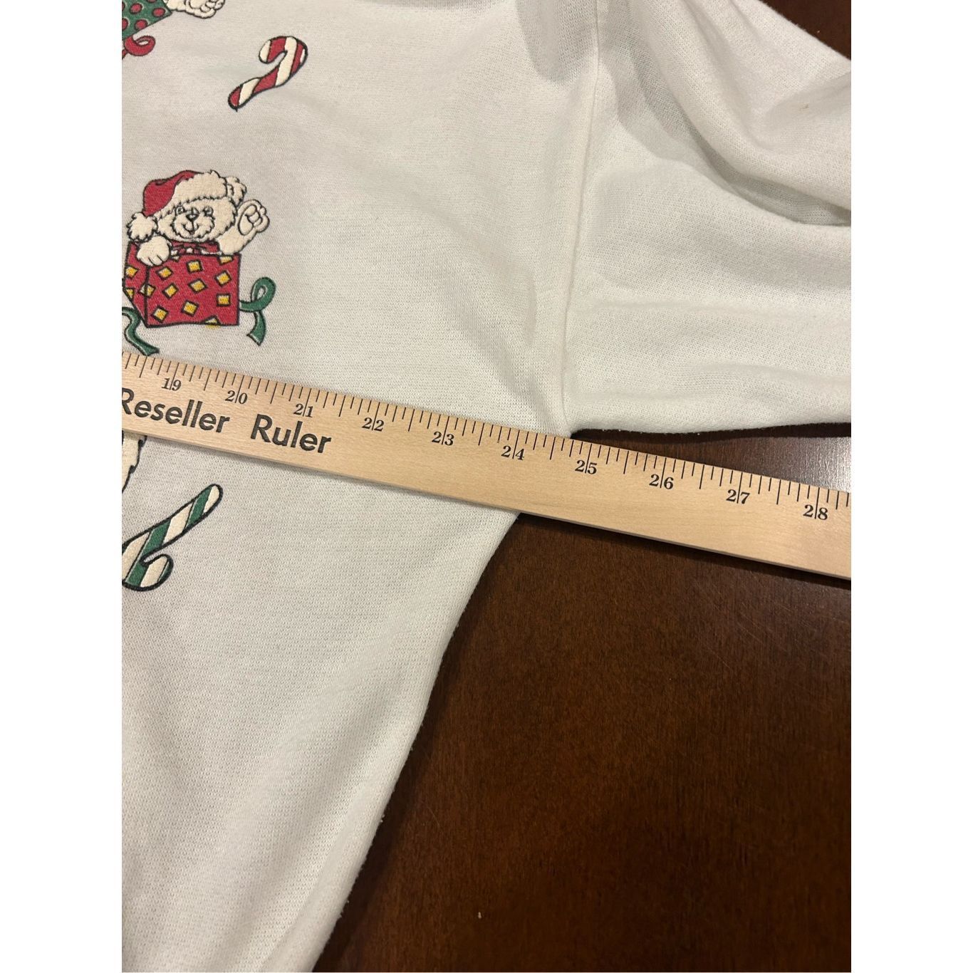 Vintage Women’s L - Vintage 1990s Teddy Bear Christmas Pretty Cute R Size L / US 10 / IT 46 - 5 Thumbnail