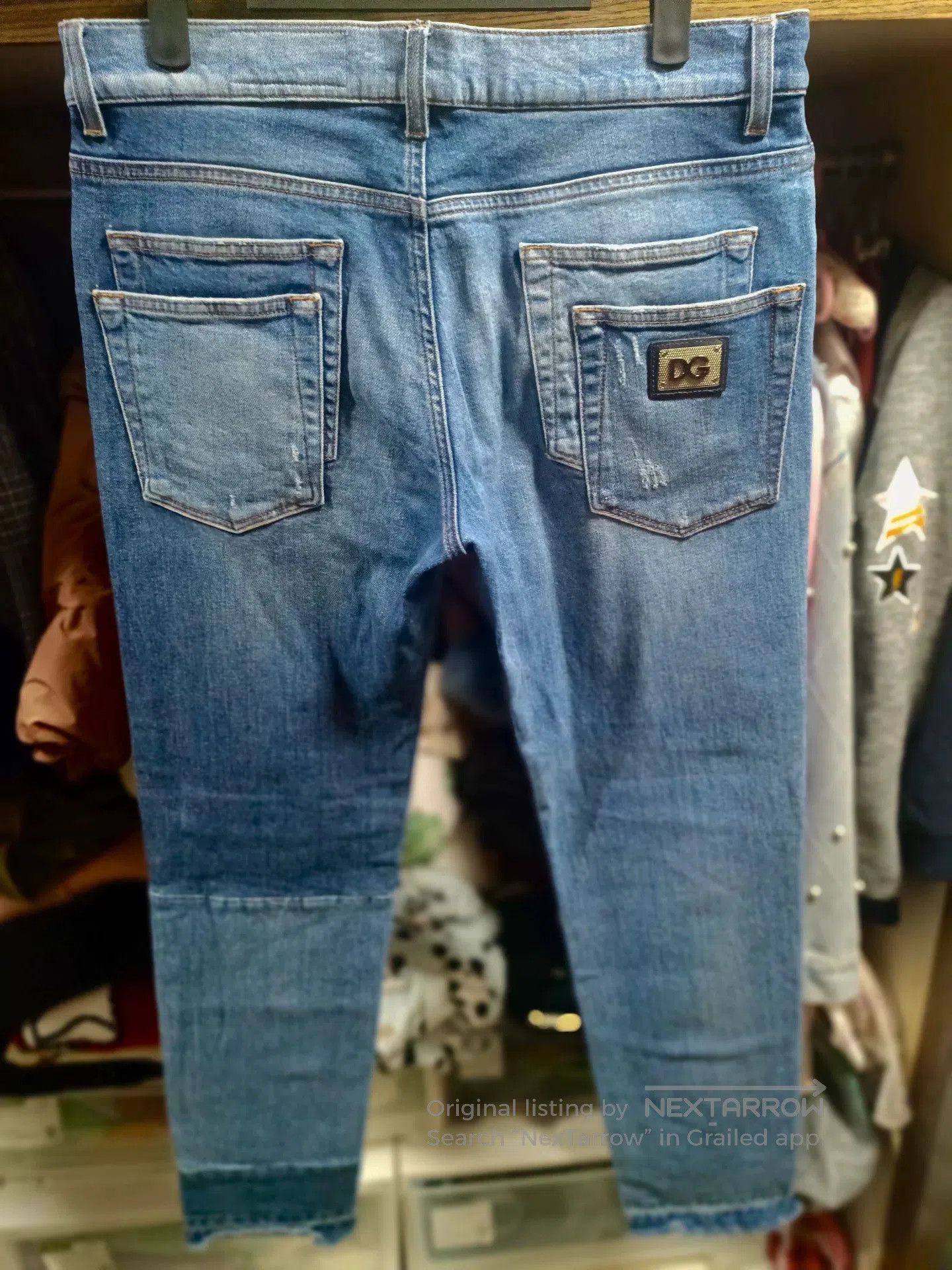 Dolce & Gabbana Dolce&Gabbana Sacred Heart Crown Jeans. Size US 32 / EU 48 - 2 Thumbnail
