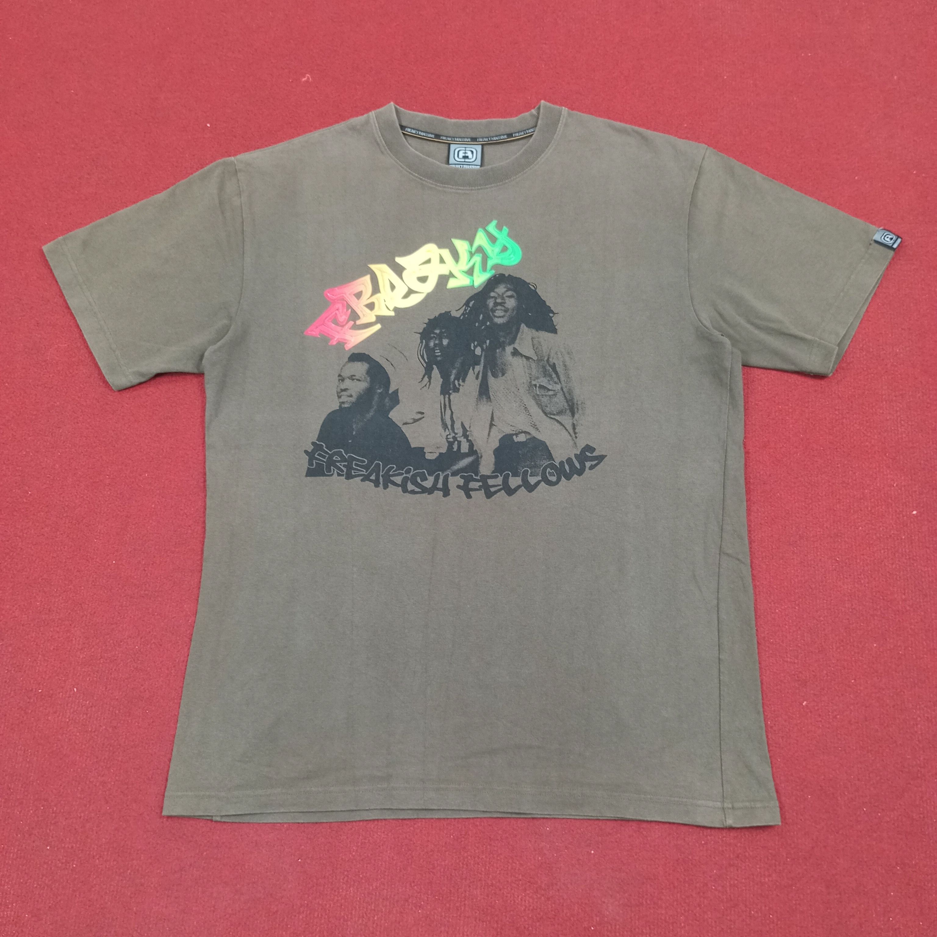 Band Tees × Rap Tees × Vintage Freakish Fellows Reggae Music Style Tshirt Size US XL / EU 56 / 4 - 1 Thumbnail