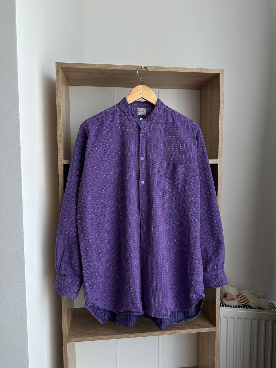 Japanese Brand × Vintage Vintage Atelier Jenni Japanese Violet Shirt Size US L / EU 52-54 / 3 - 5 Thumbnail